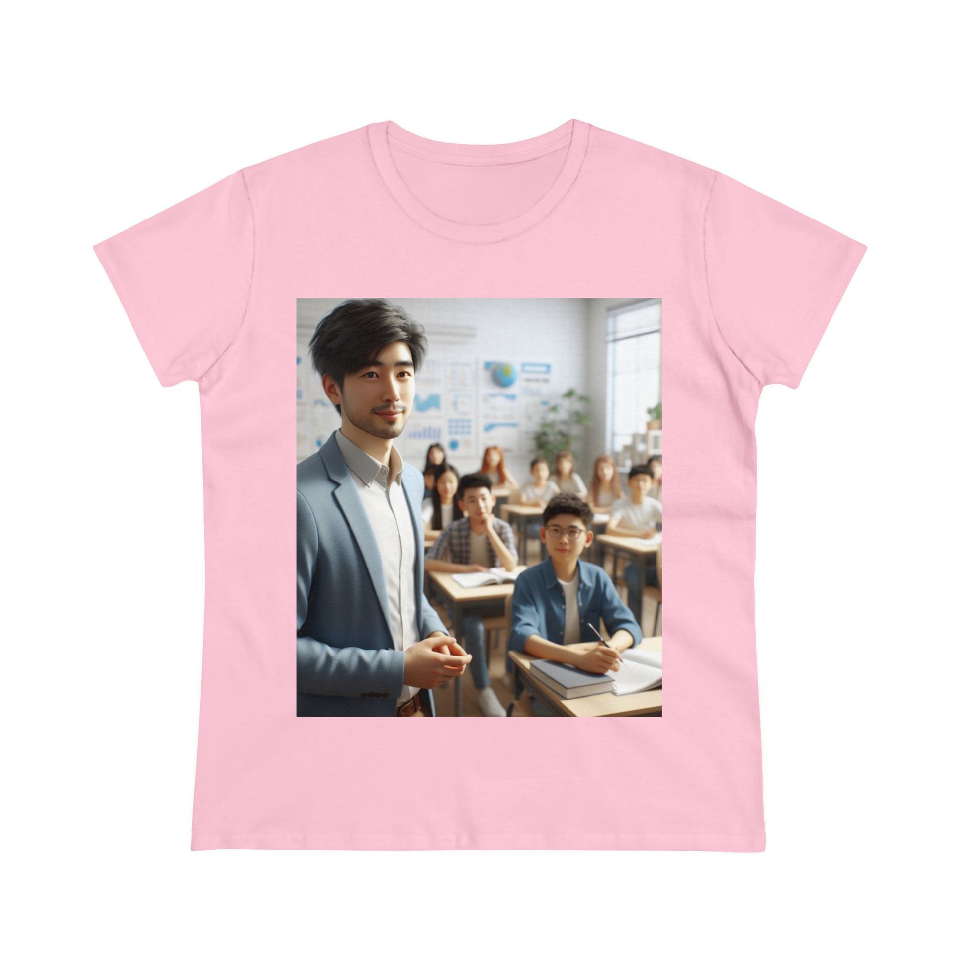 Class in Session T-Shirts T-Shirt Printify Light Pink S