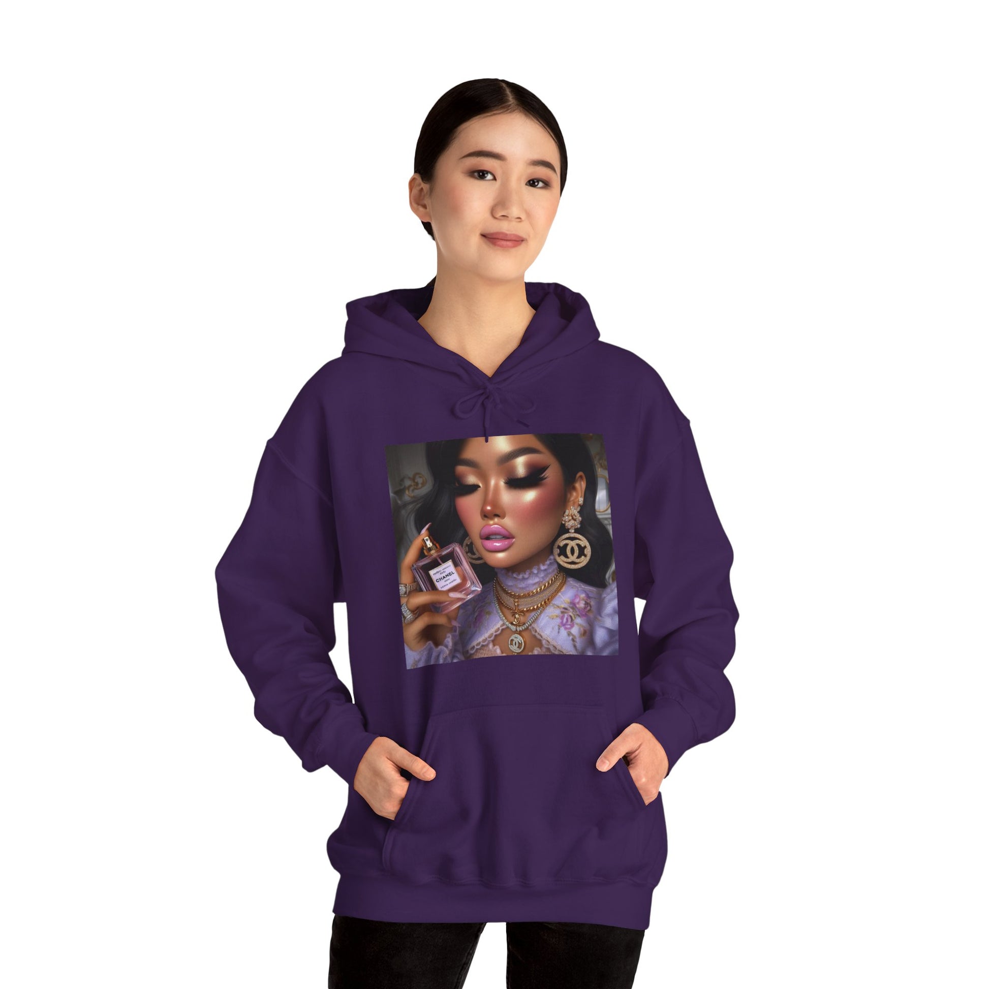 Chanel Please Hoodie Hoodie Printify