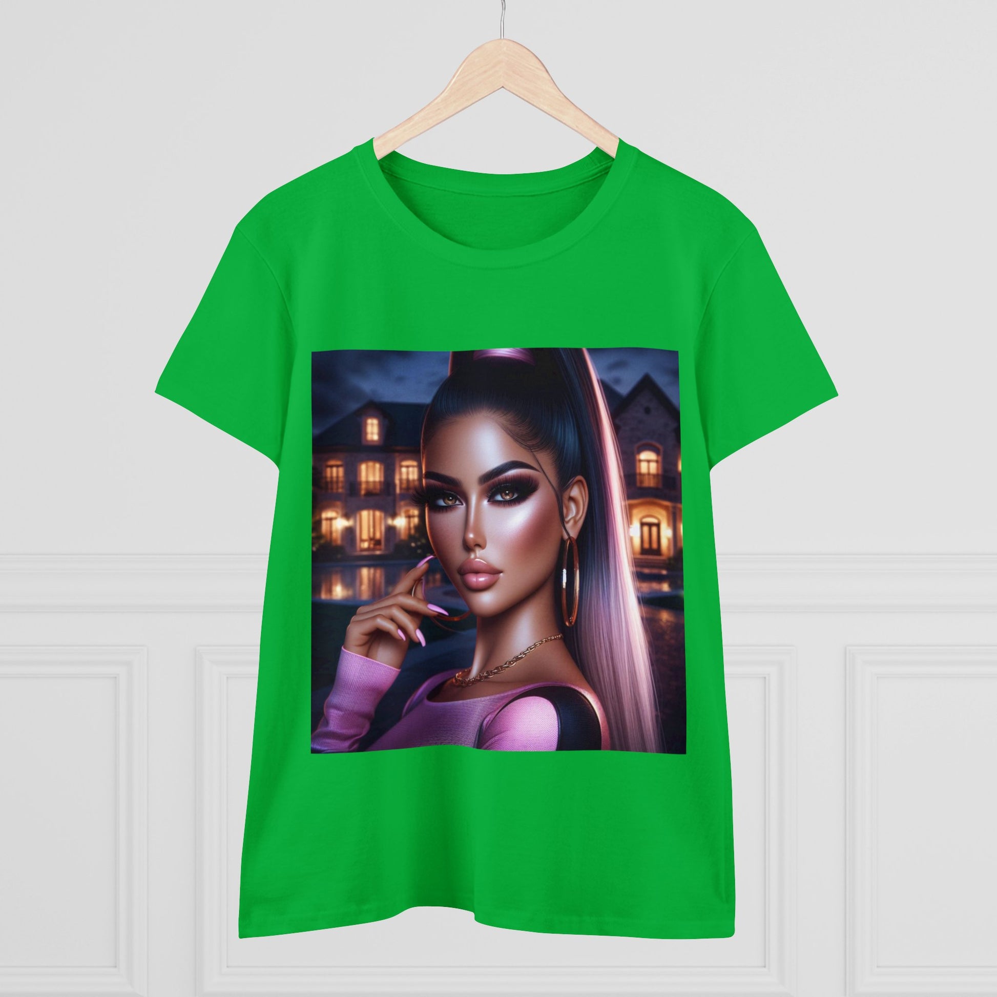 Pink at Night T-Shirt T-Shirt Printify