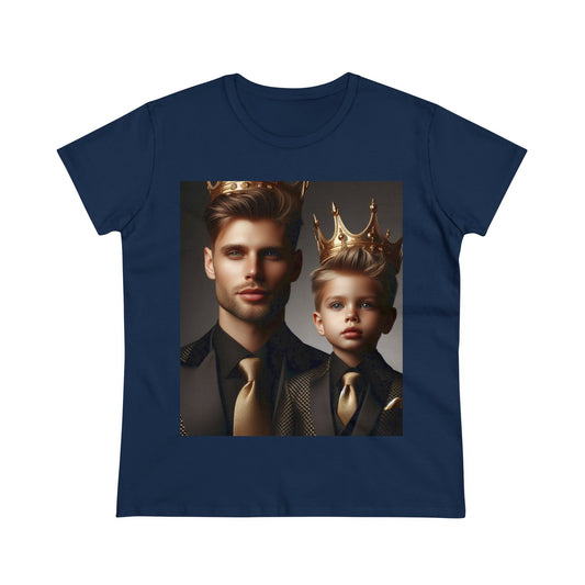 Royalty T-Shirts T-Shirt Printify Navy S