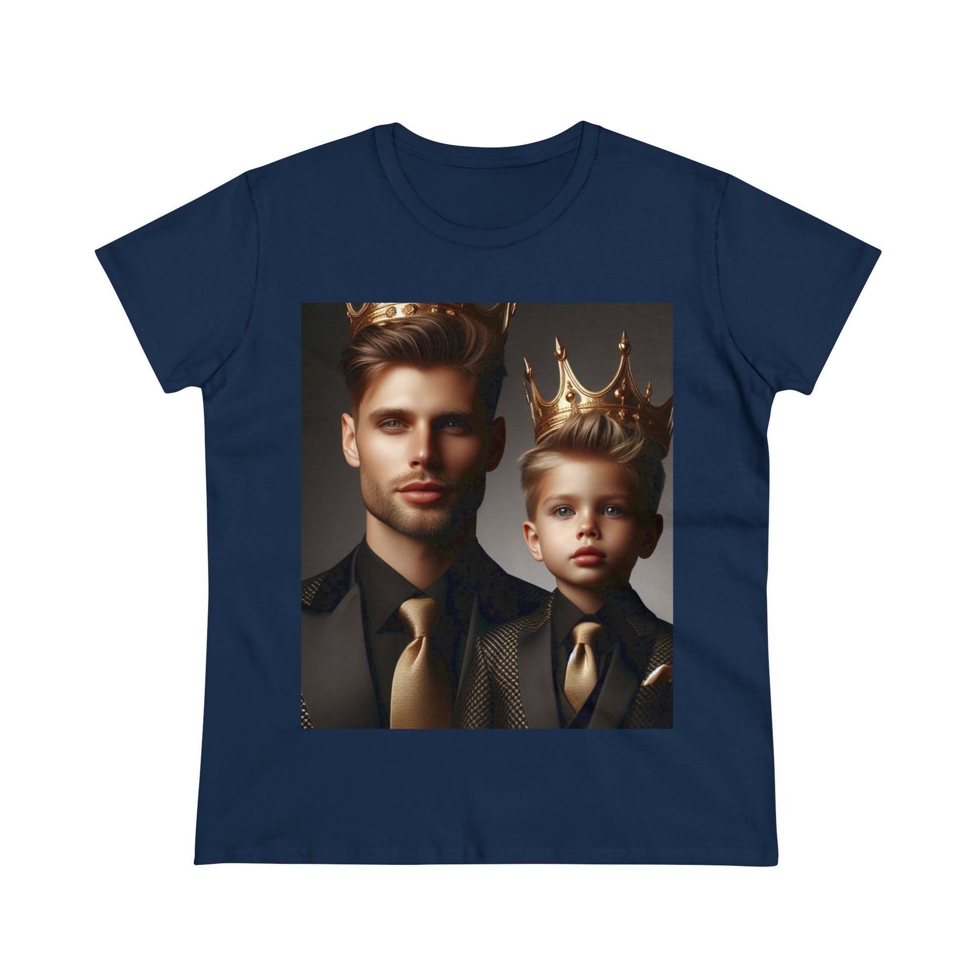 Royalty T-Shirts T-Shirt Printify Navy S