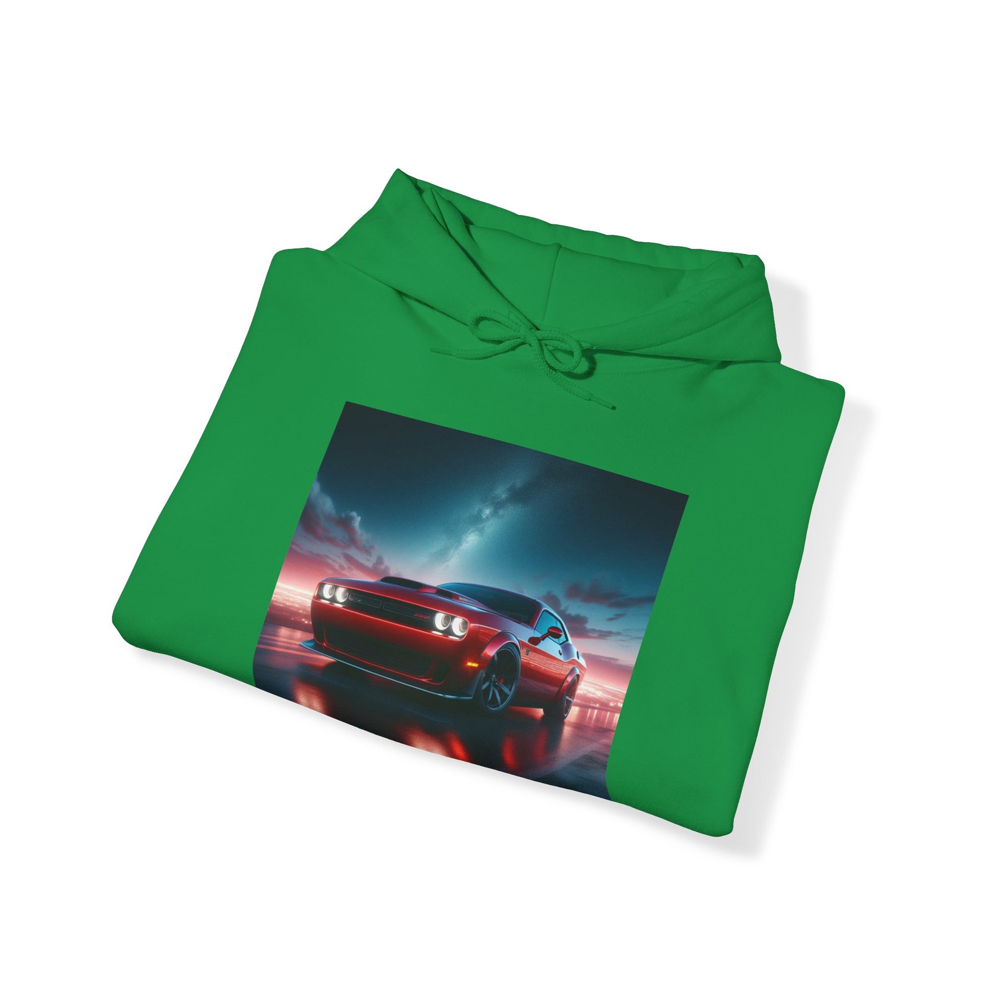Red Challenger Hoodie Hoodie Printify