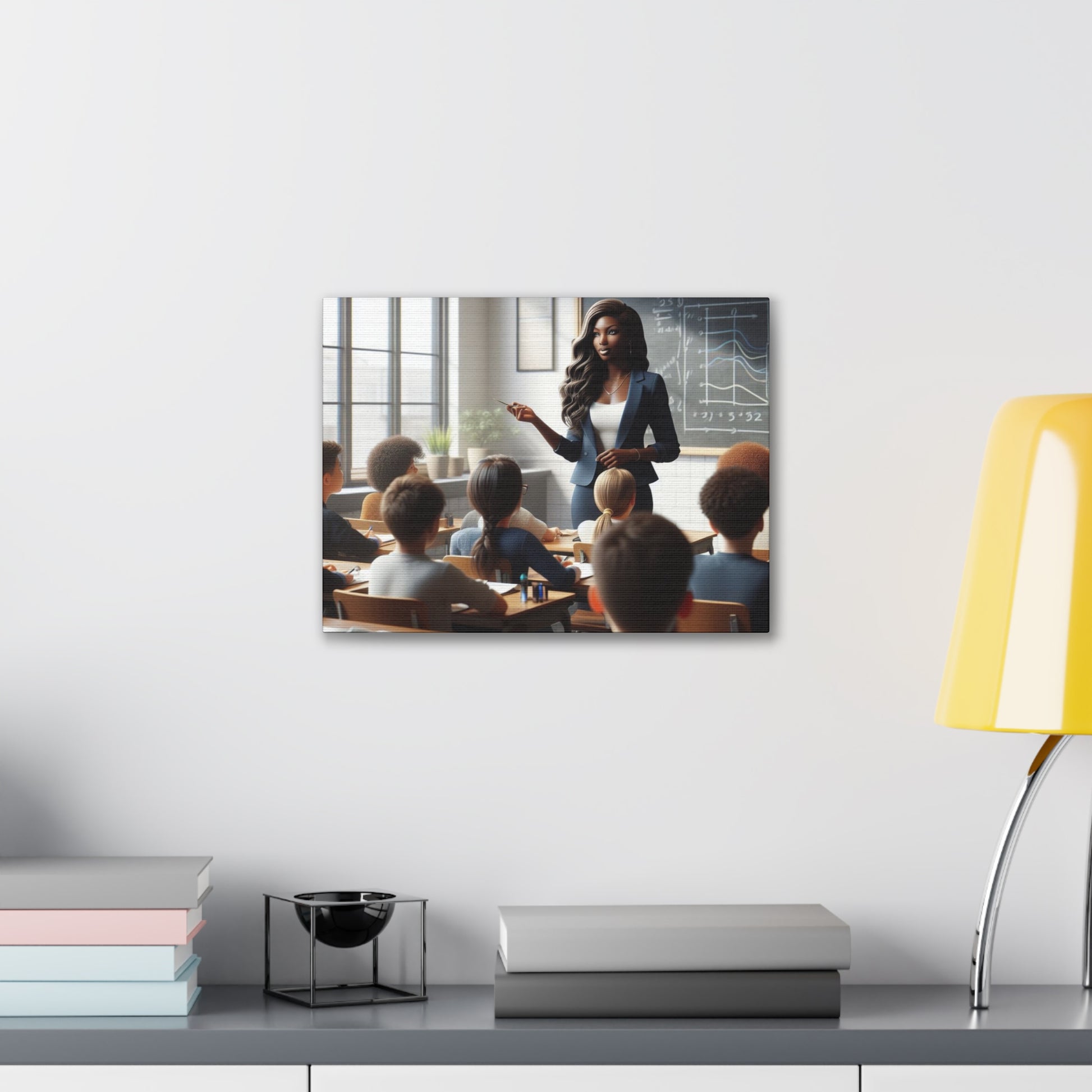 Class in Session Canvas Canvas Printify 16″ x 12″ (Horizontal) 0.75''