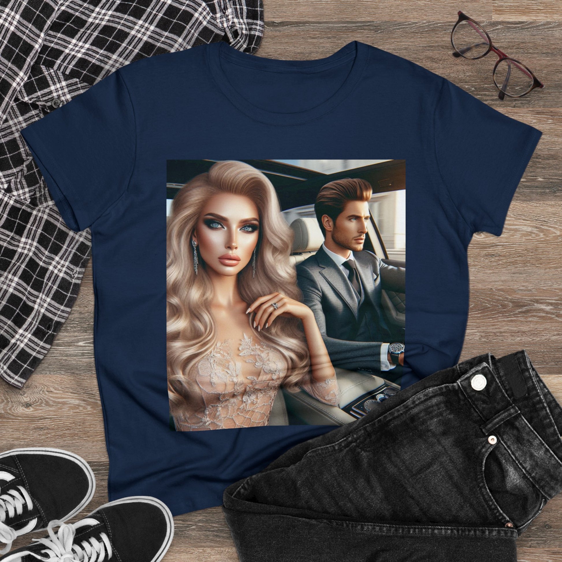 Elegant Drive T-Shirt T-Shirt Printify