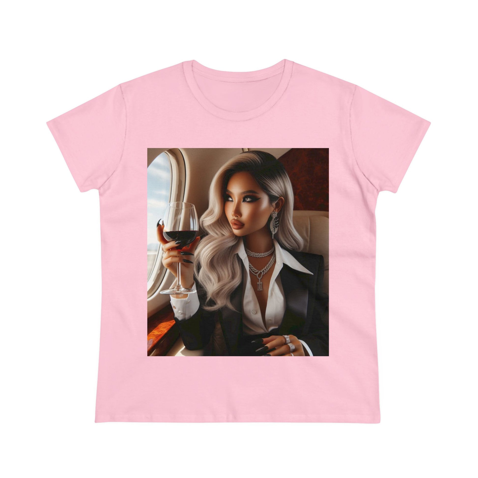 Private Business T-Shirt T-Shirt Printify Light Pink S