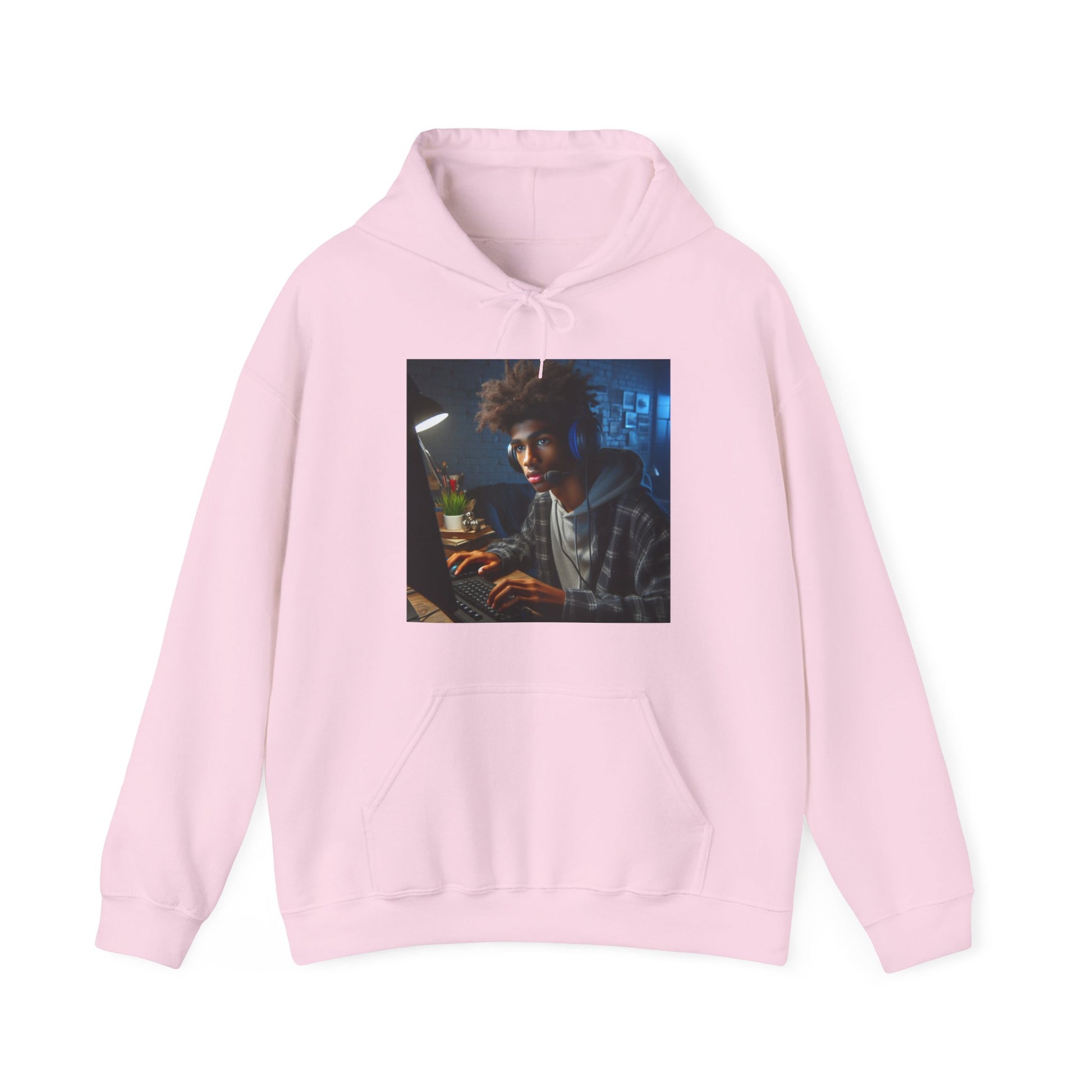 Game Time Hoodie Hoodie Printify Light Pink S