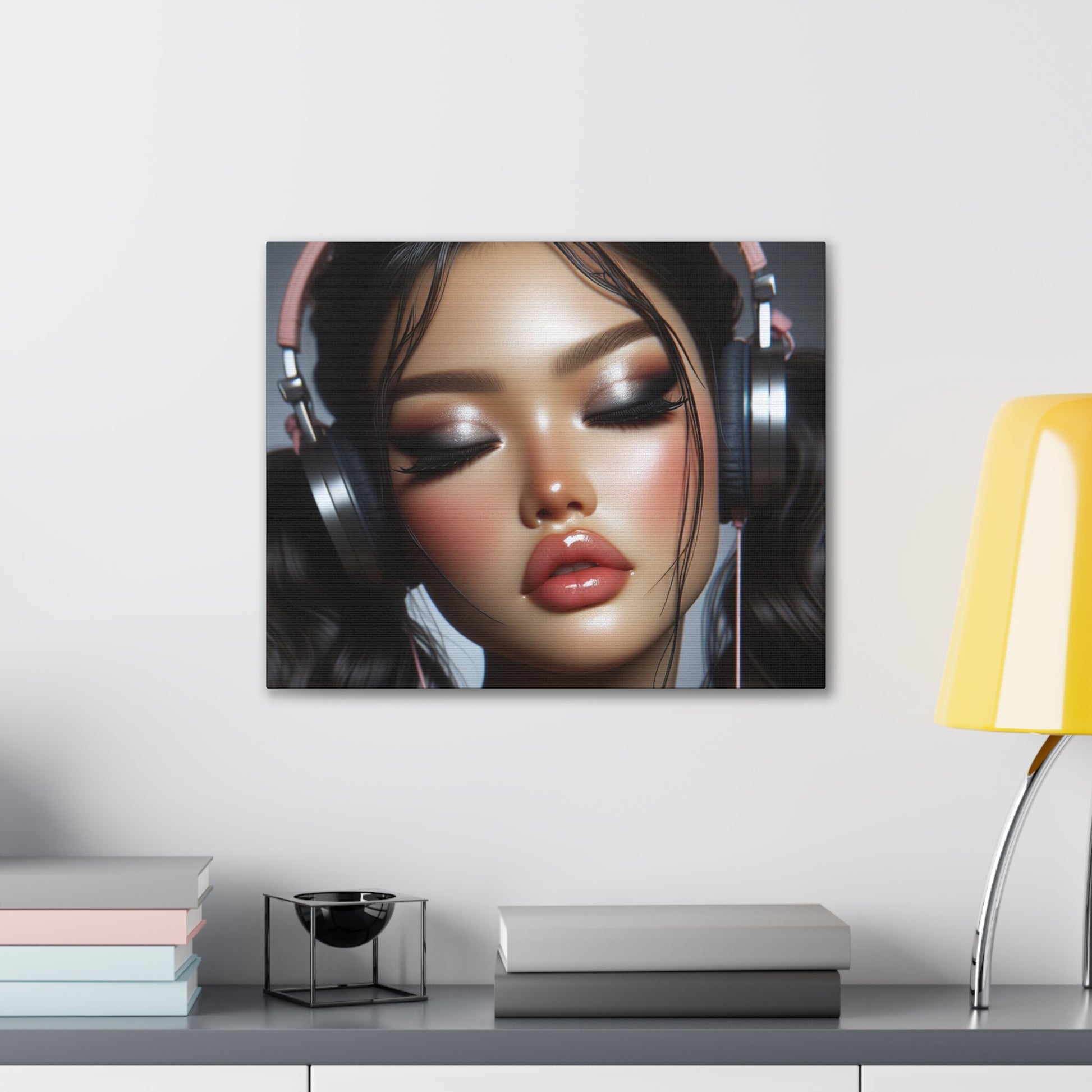 Music Vibes Canvas Canvas Printify 20″ x 16″ (Horizontal) 0.75''