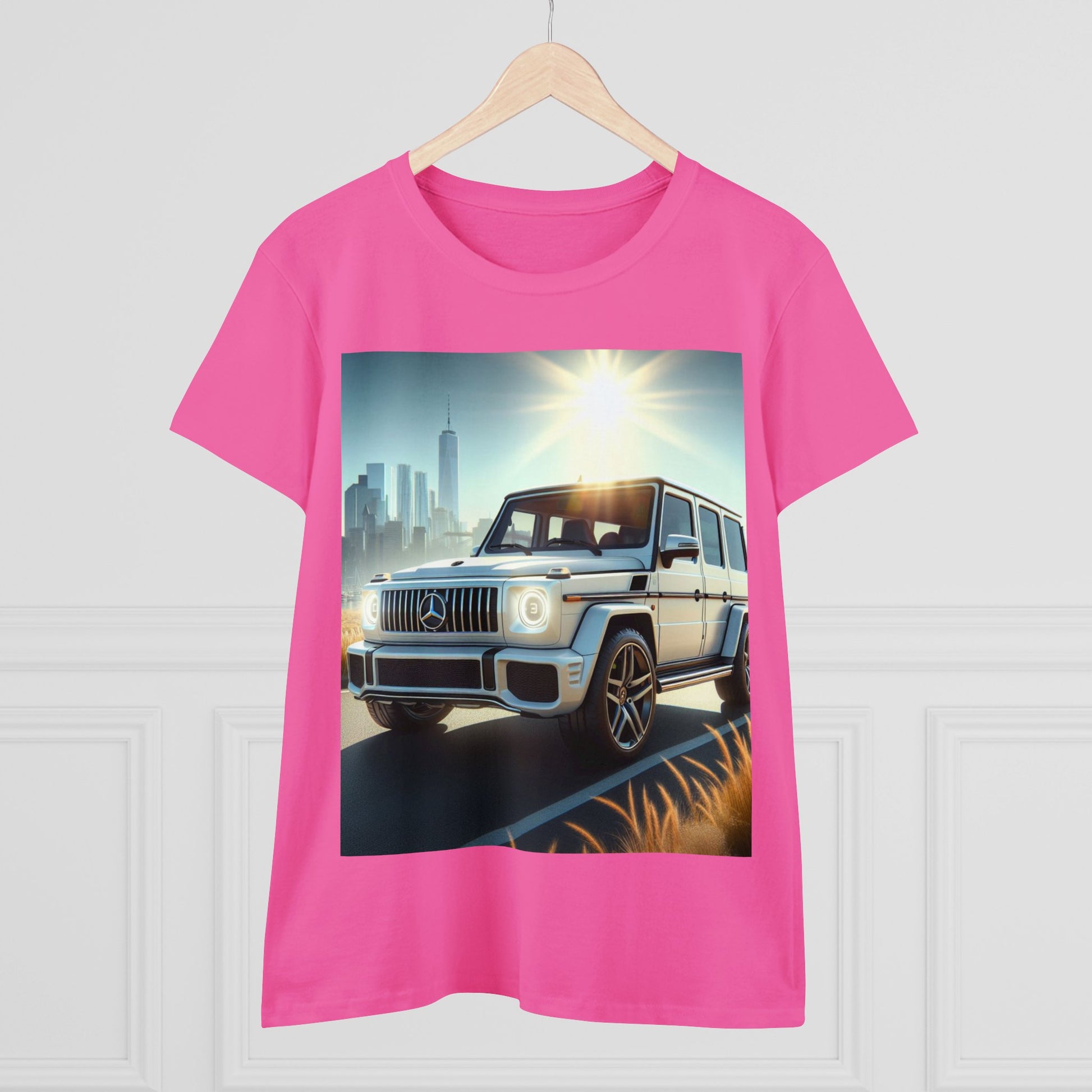 White G-Wagon T-Shirt T-Shirt Printify