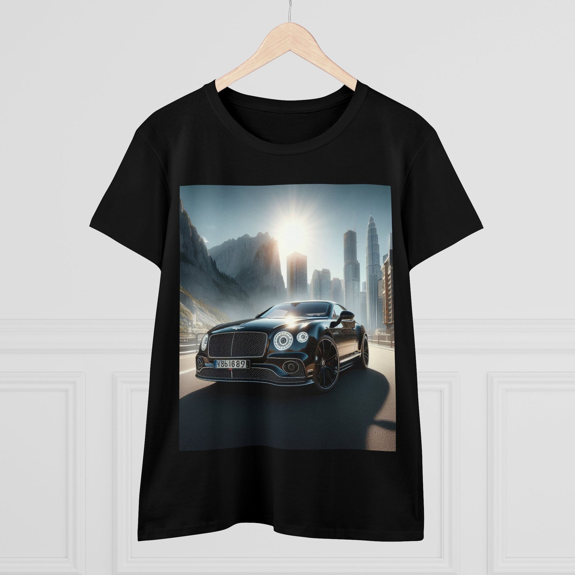 Black Bentley T-Shirt T-Shirt Printify