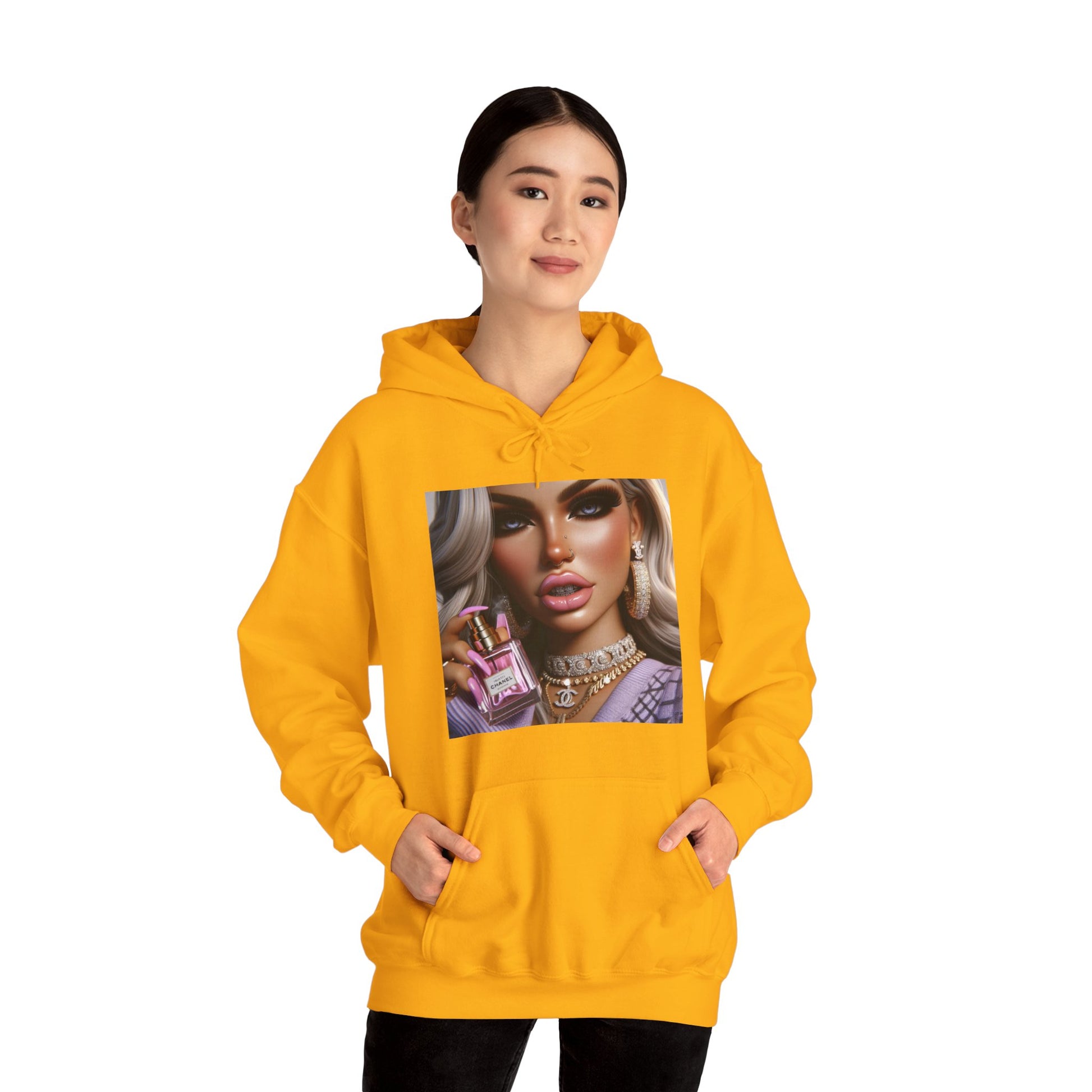 Chanel Please Hoodie Hoodie Printify