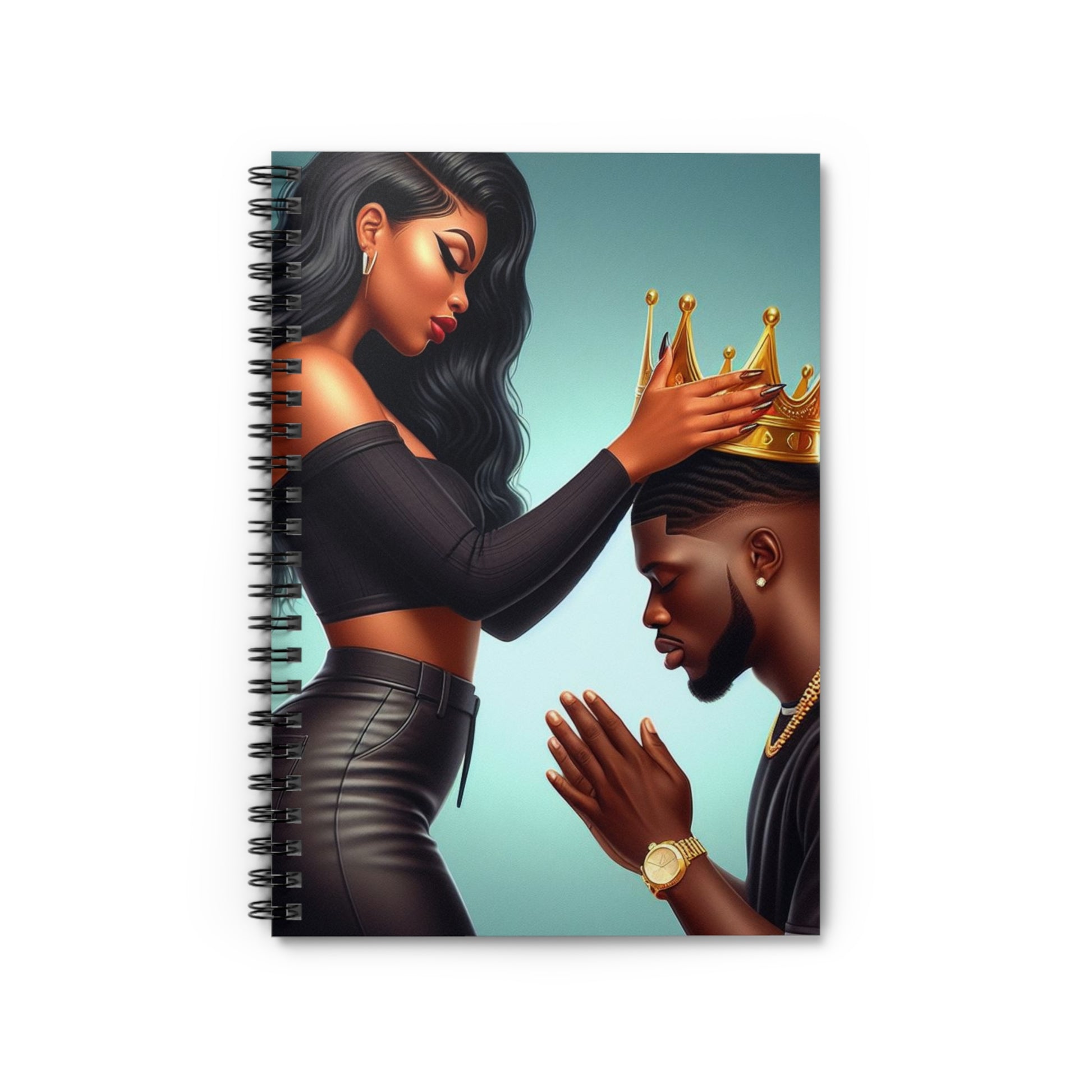 My King Spiral Notebook Paper products Printify One Size