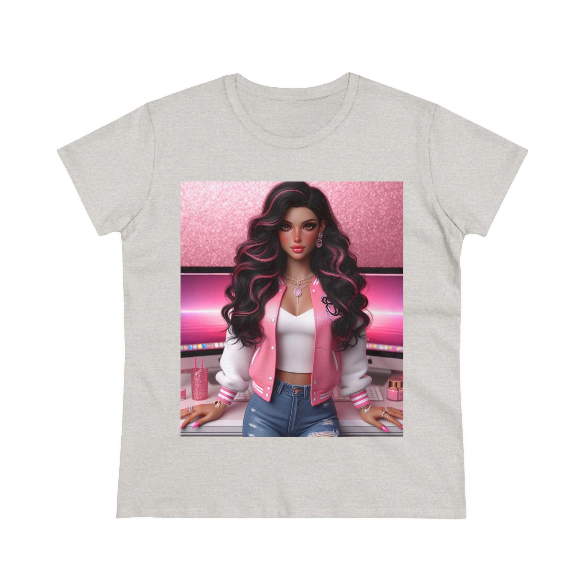 Pink Everything T-Shirt T-Shirt Printify Ash S