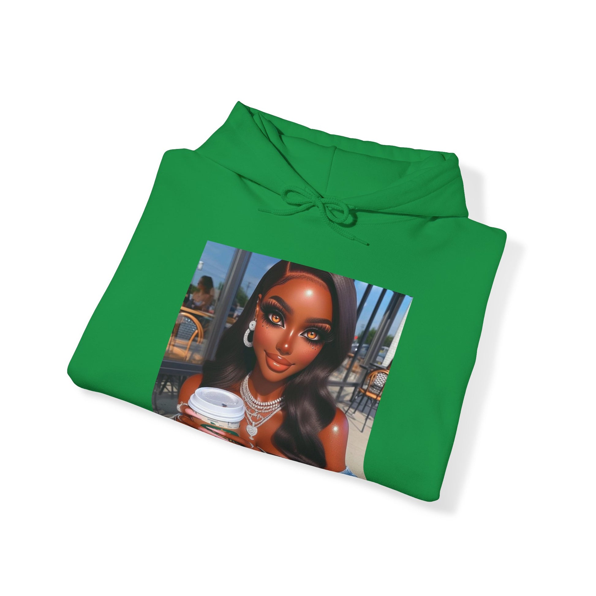 Coffee Beauty Hoodie Hoodie Printify