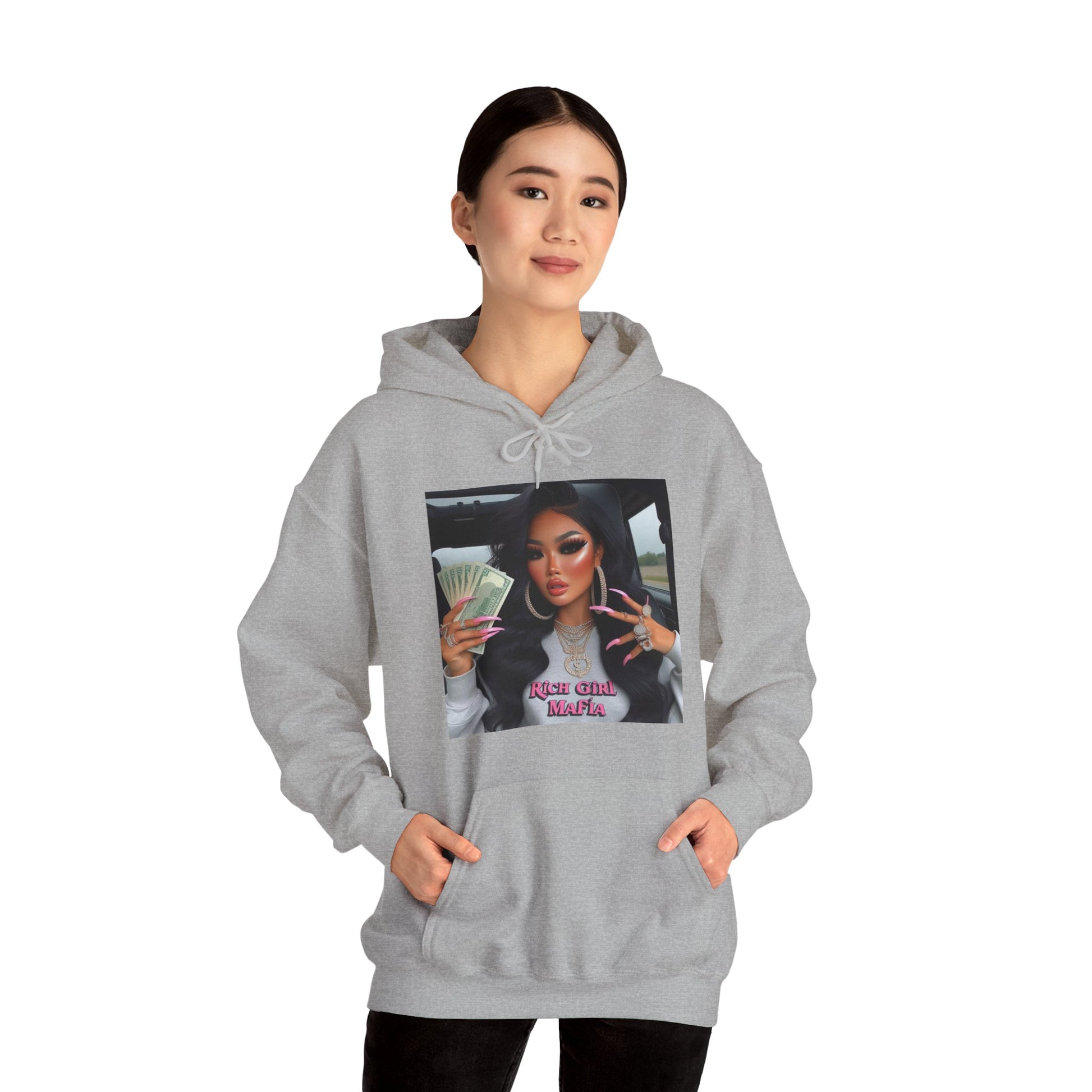Rich Girl Mafia Hoodie Hoodie Printify