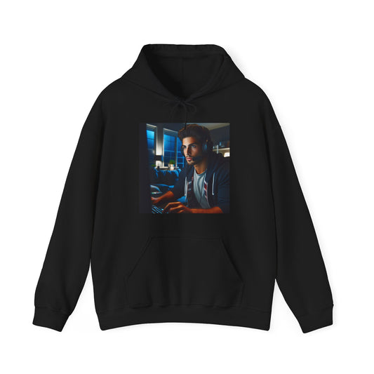 Game Time Hoodie Hoodie Printify Black S