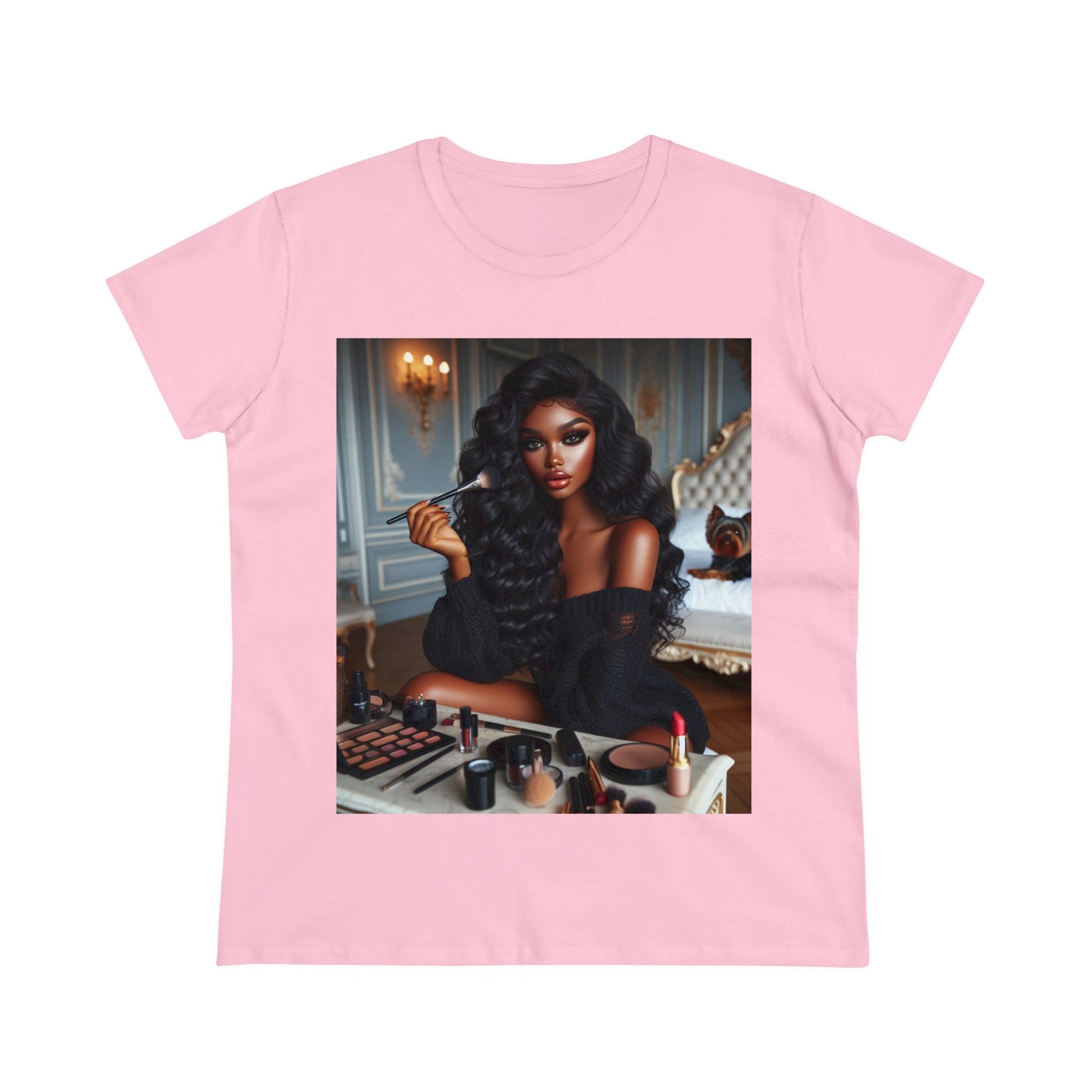 Make Up Time T-Shirt T-Shirt Printify Light Pink S