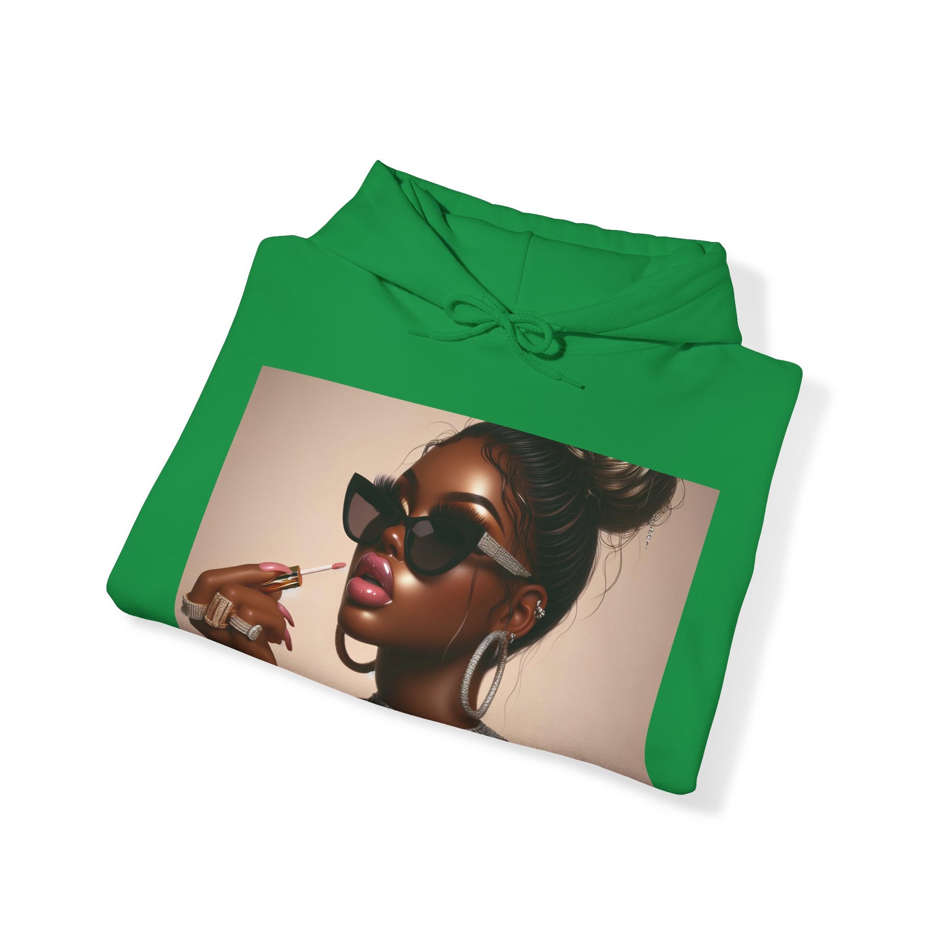 My Lip Gloss is Poppin Hoodie Hoodie Printify