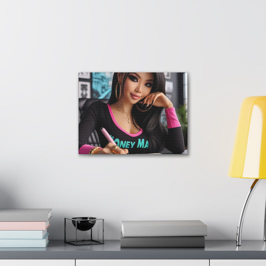 Money Maker Canvas Canvas Printify 16″ x 12″ (Horizontal) 0.75''