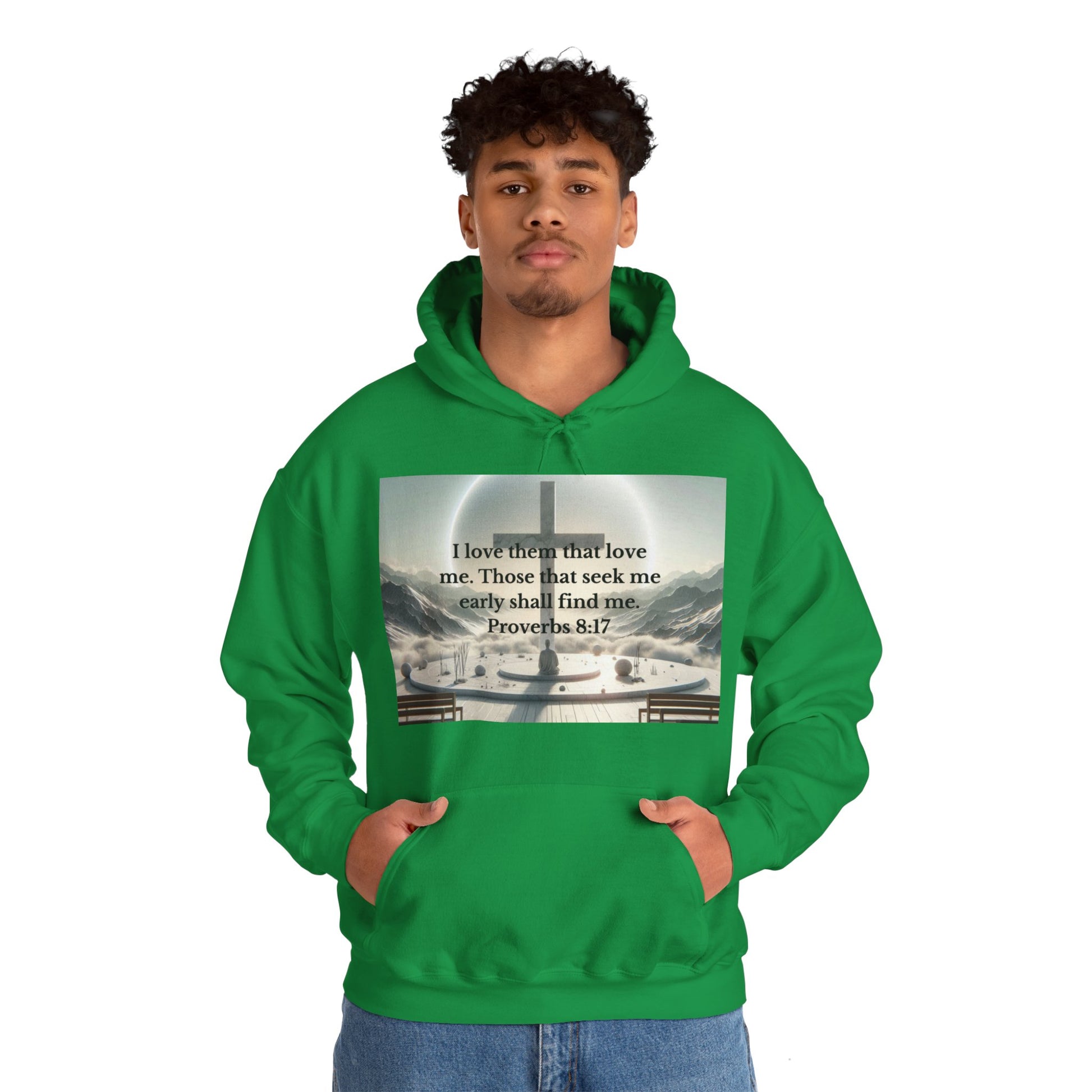 Proverbs 8:17 Hoodie Hoodie Printify