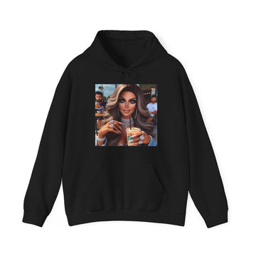 Coffee Beauty Hoodie Hoodie Printify Black S