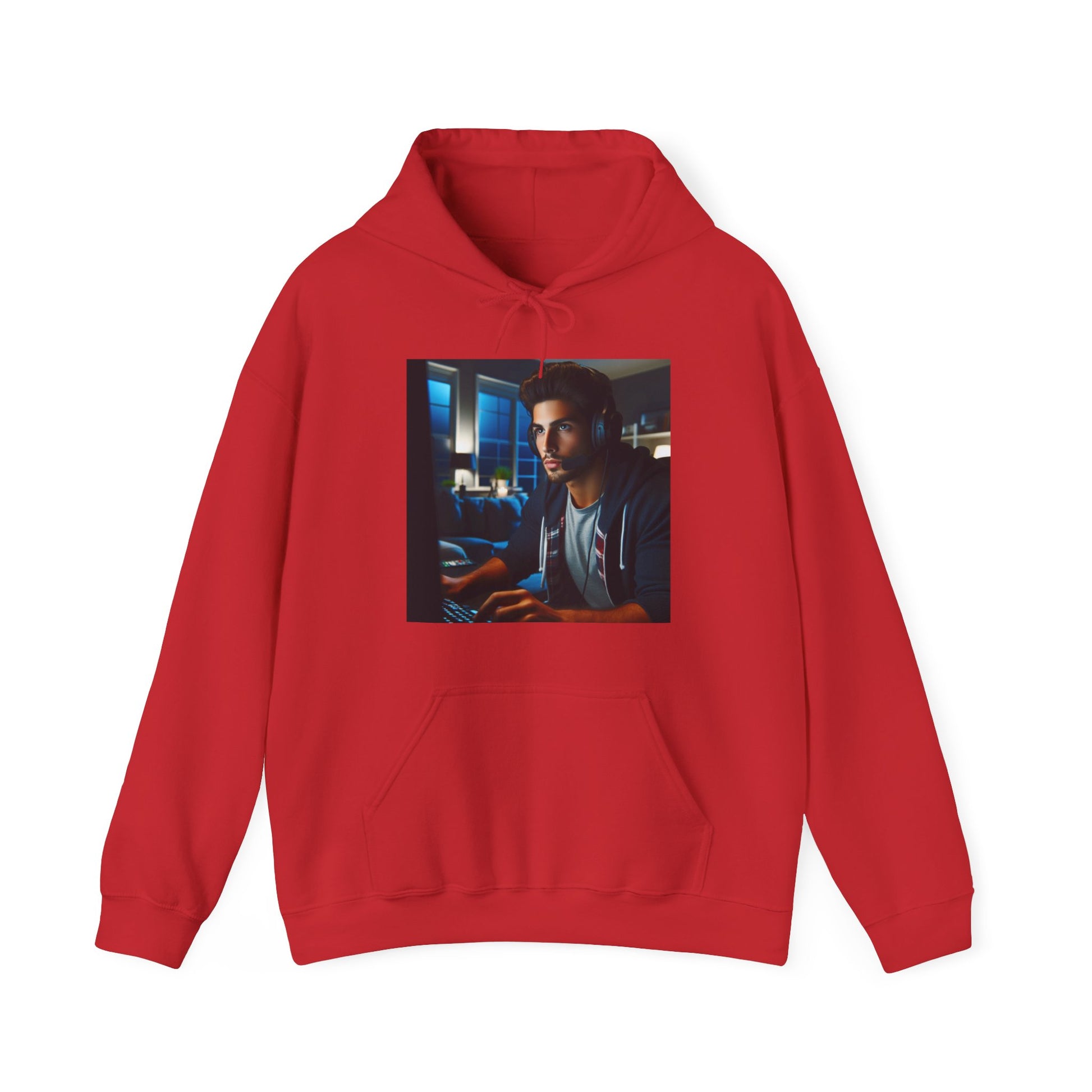 Game Time Hoodie Hoodie Printify Red S