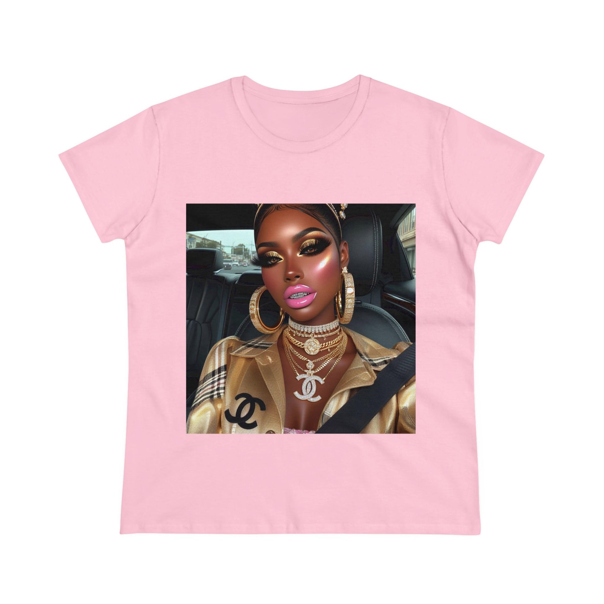 Car Beauty T-Shirt T-Shirt Printify Light Pink S