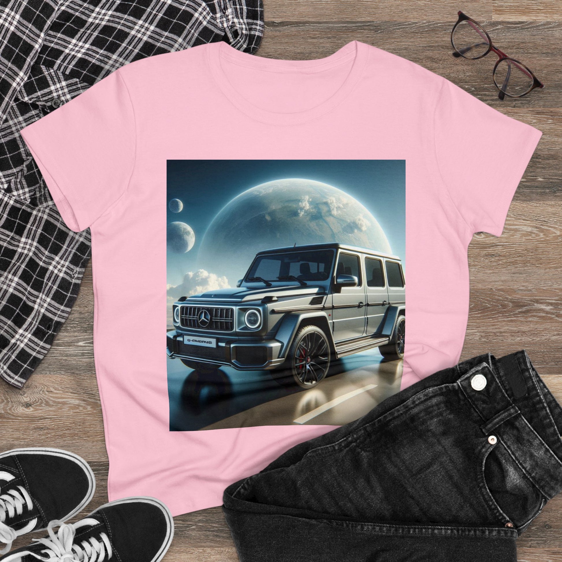 Silver G-Wagon T-Shirt T-Shirt Printify