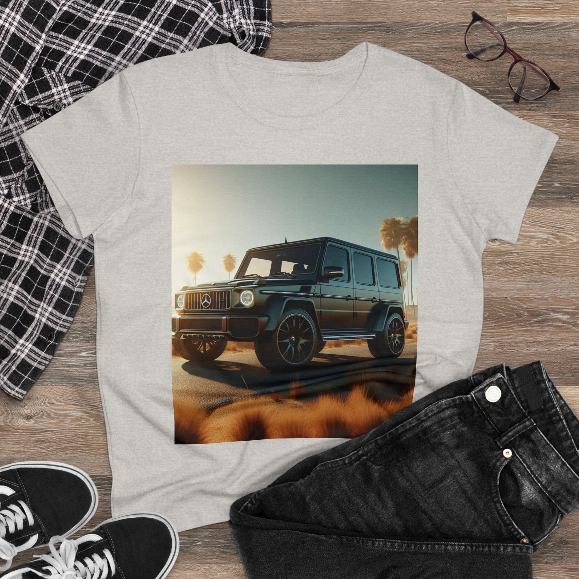 Black G-Wagon T-Shirts T-Shirt Printify