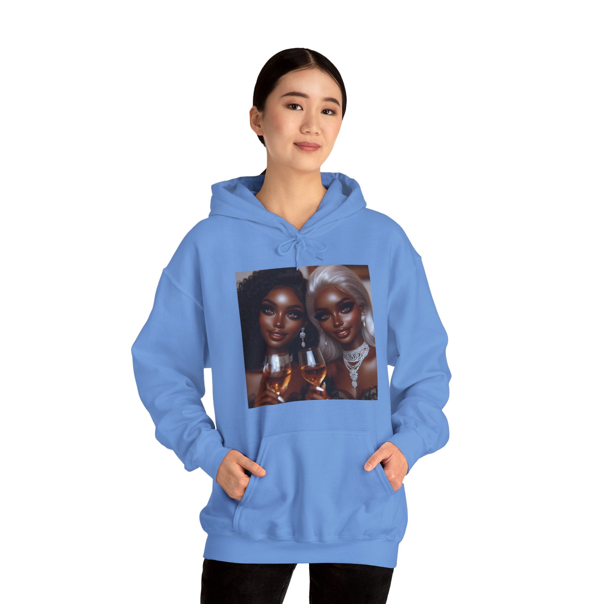 Cheers Hoodie Hoodie Printify