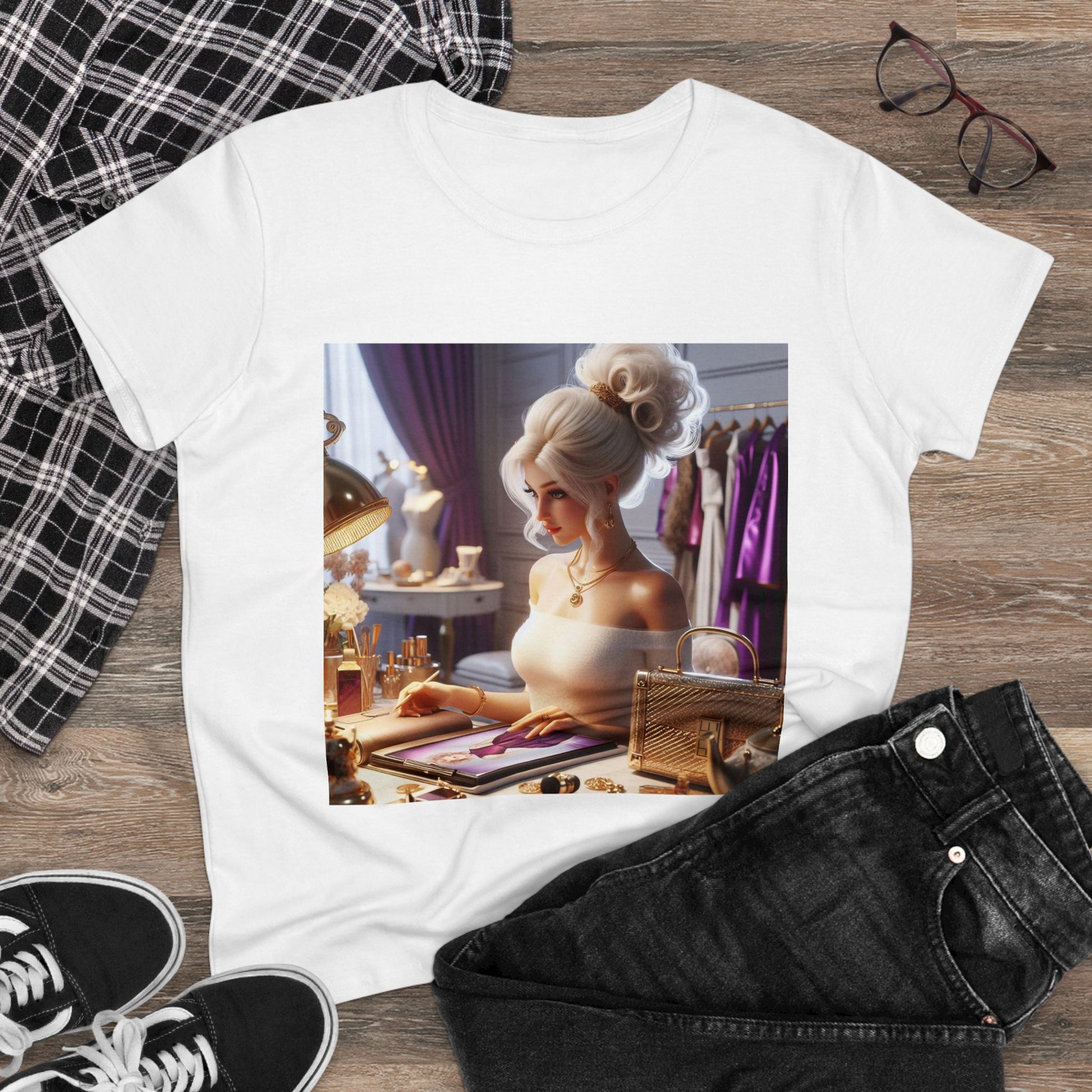 Fashion and Beauty T-Shirt T-Shirt Printify