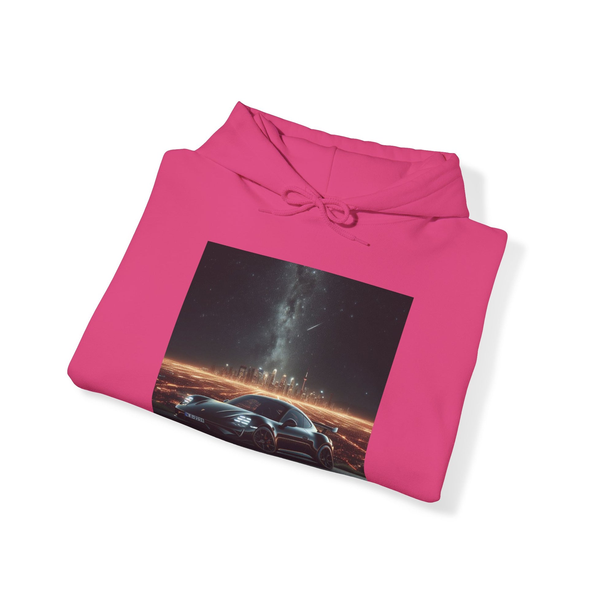 Black Porsche Hoodie Hoodie Printify