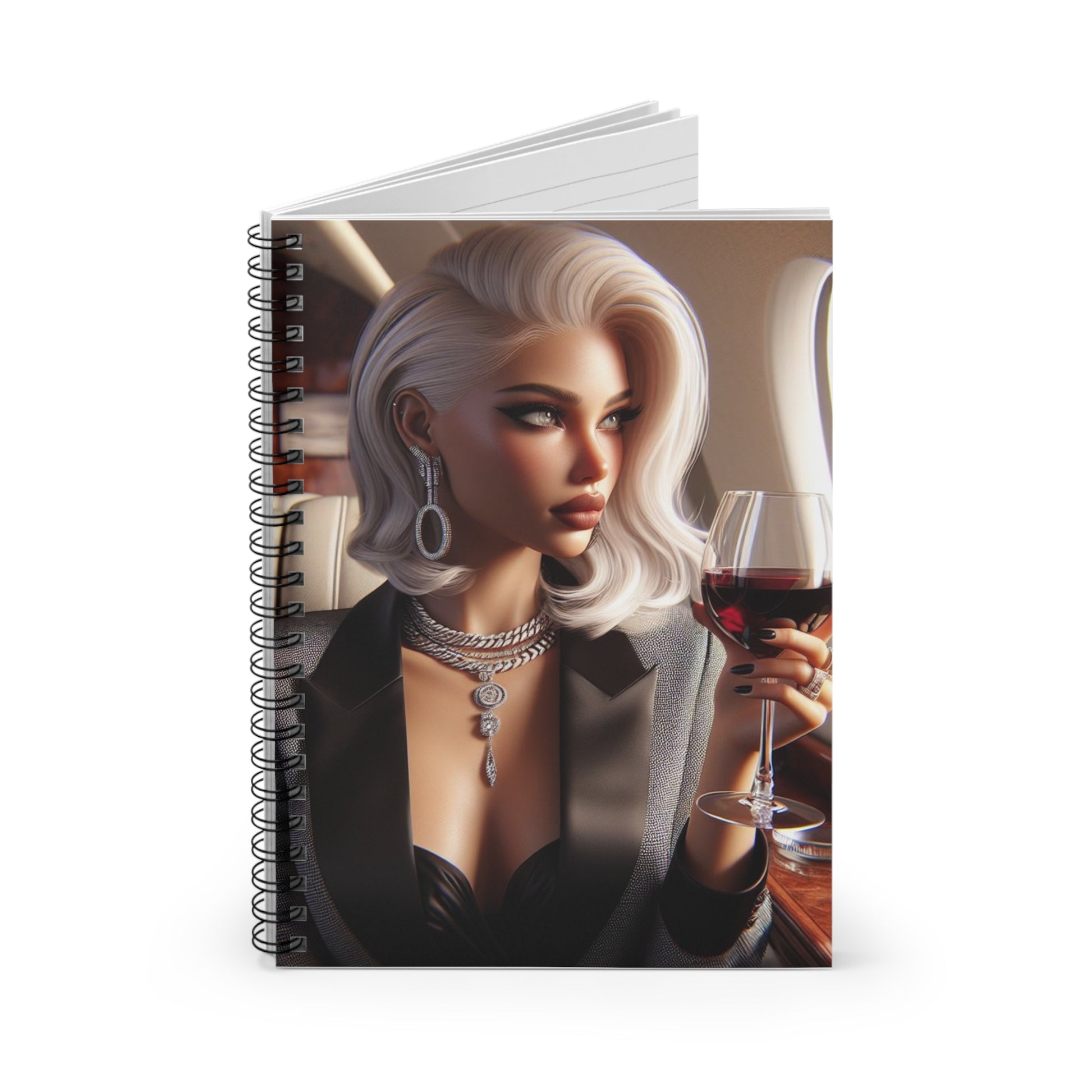 Private Business Spiral Notebook Paper products Printify
