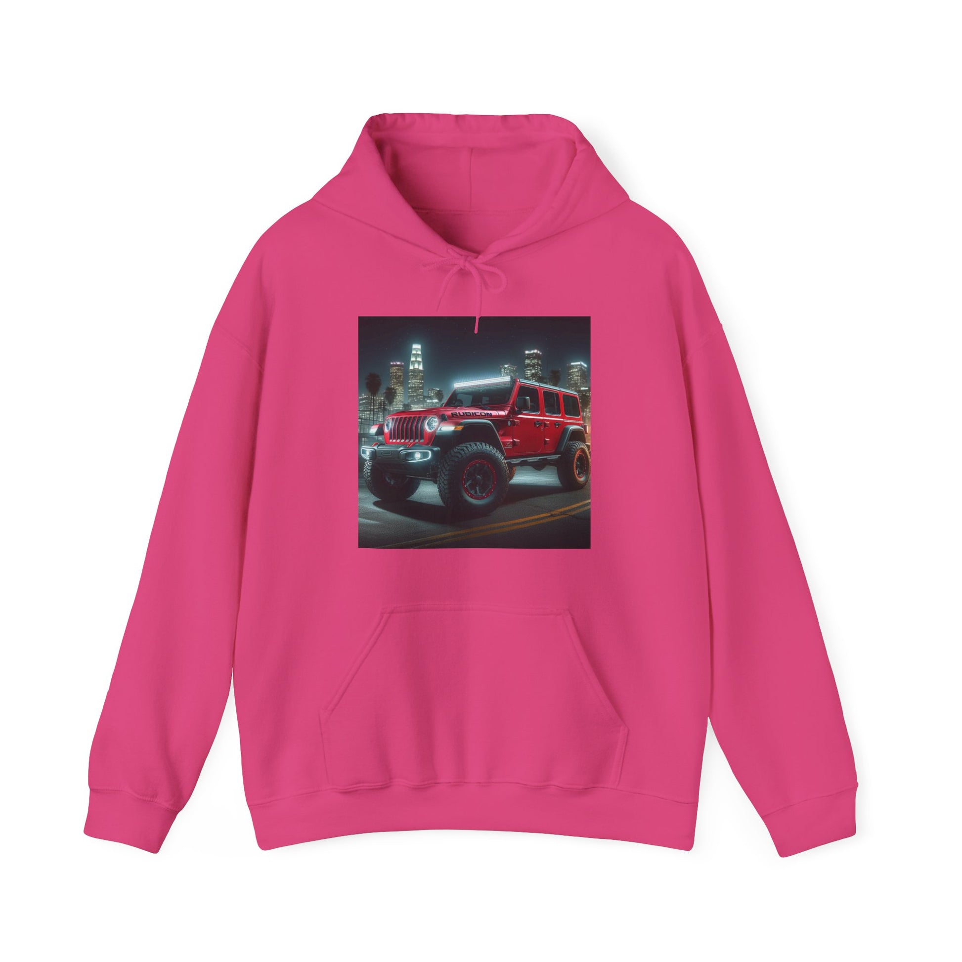 Red Rubicon Hoodie Hoodie Printify Heliconia S