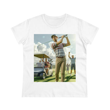 Golf Tournament T-Shirt T-Shirt Printify White S