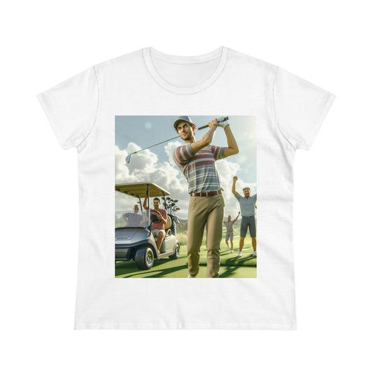Golf Tournament T-Shirt T-Shirt Printify White S