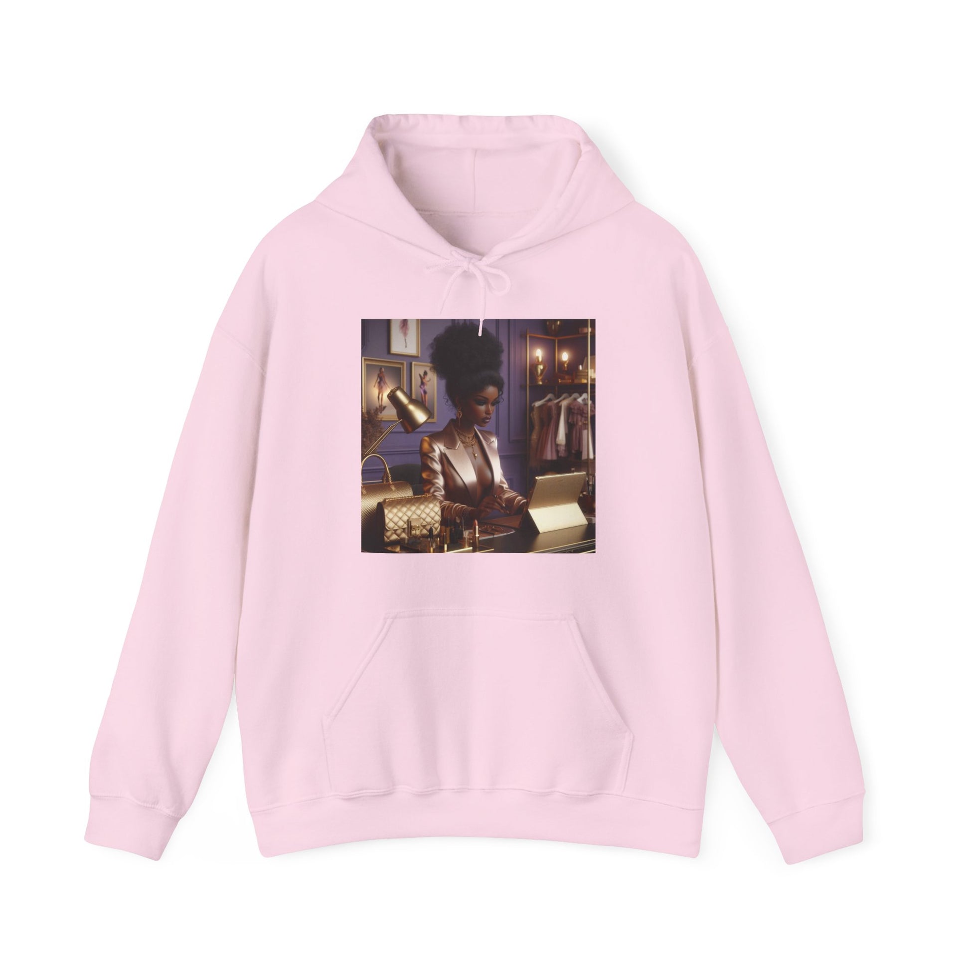 Fashion and Beauty Hoodie Hoodie Printify Light Pink S