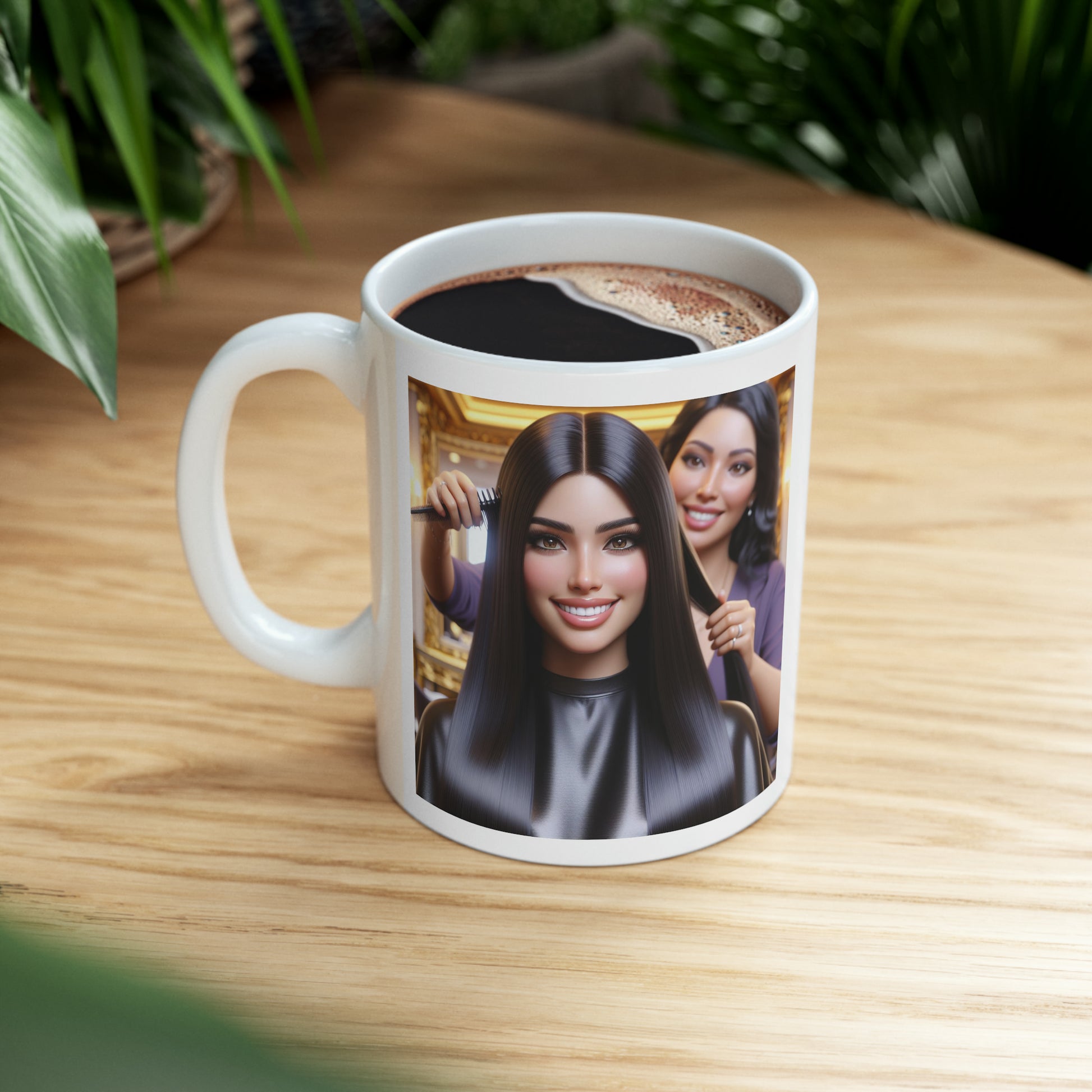 Hair Day Mug Mug Printify