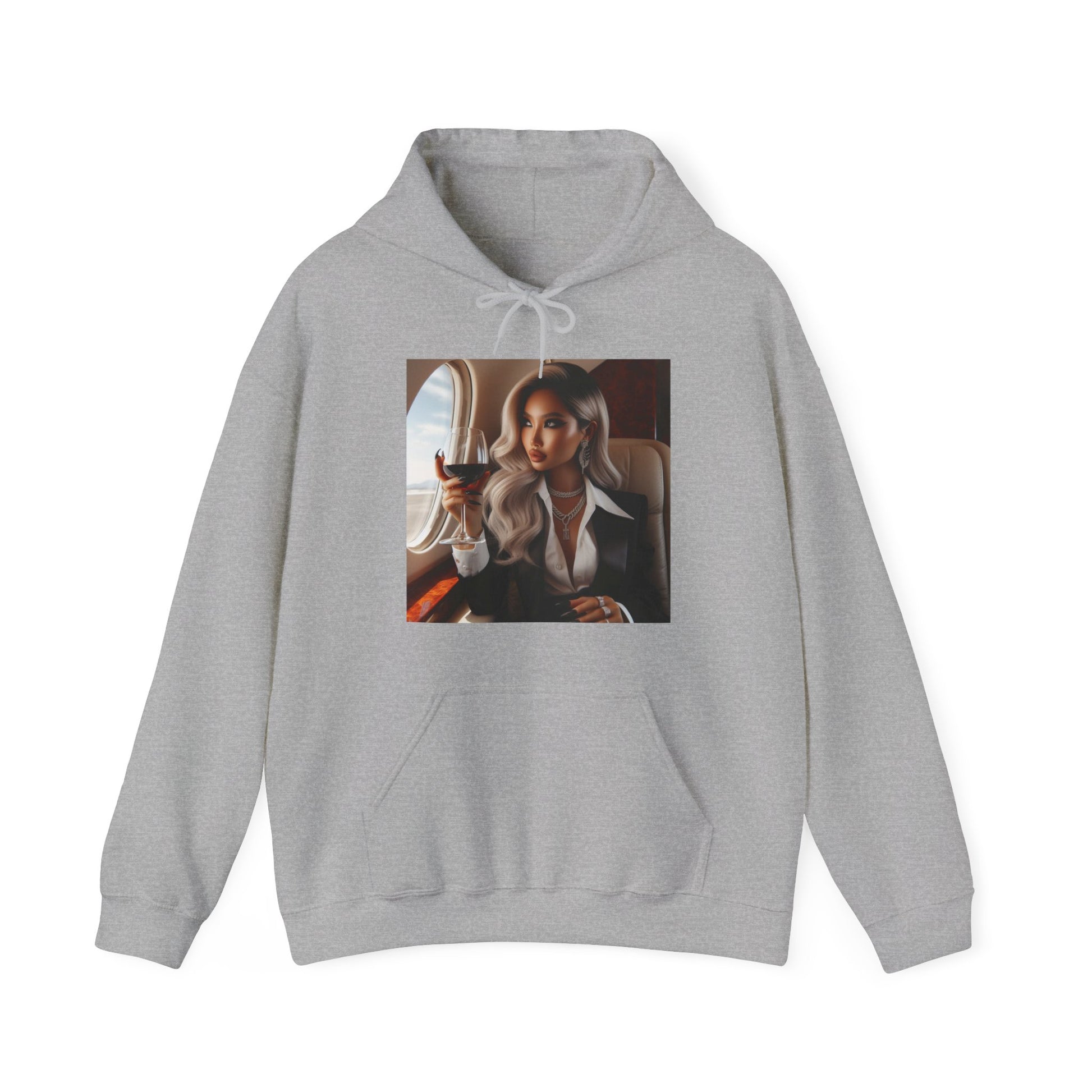 Private Business Hoodie Hoodie Printify Sport Grey S