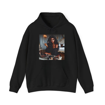 Make Up Time Hoodie Hoodie Printify Black S
