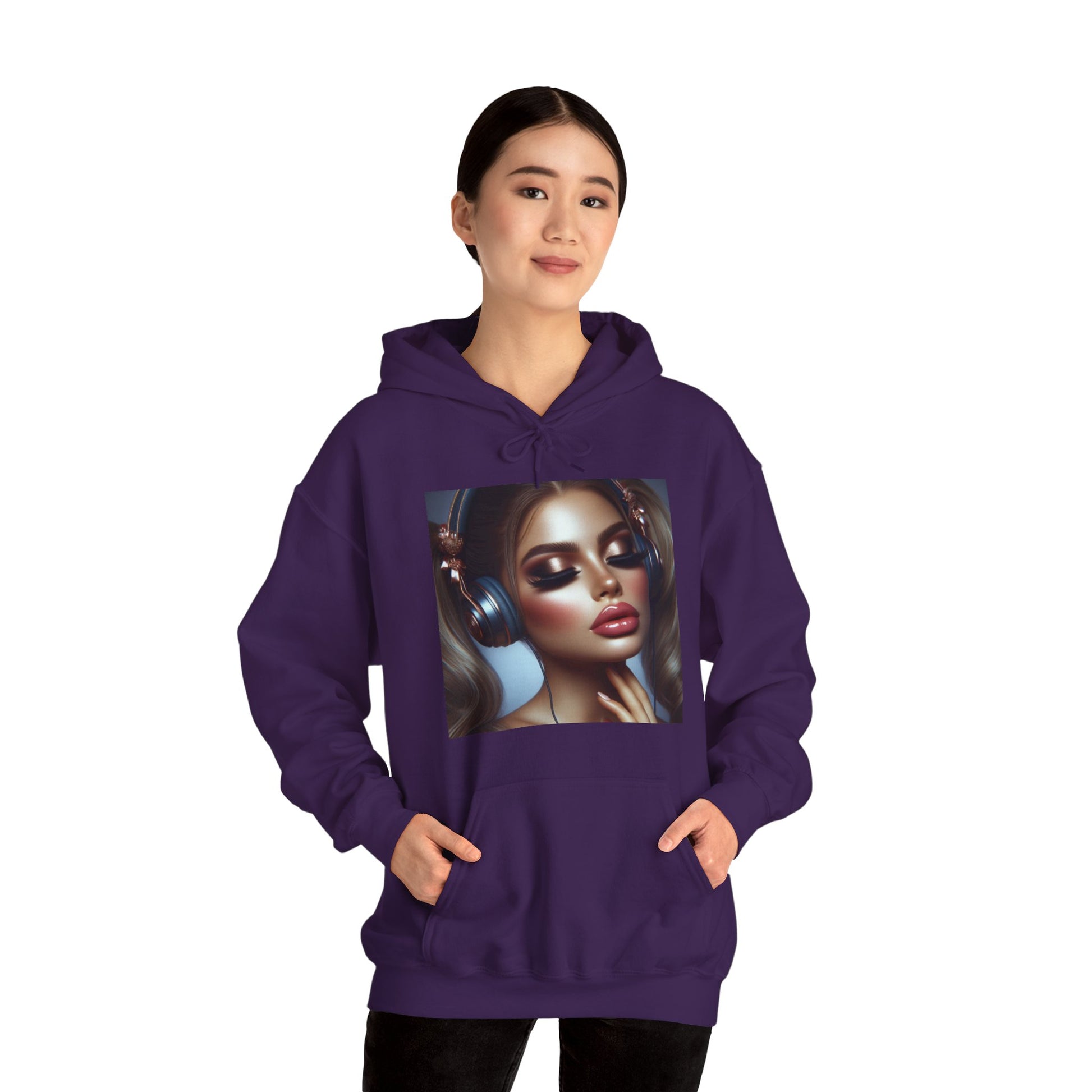Music Vibes Hoodie Hoodie Printify