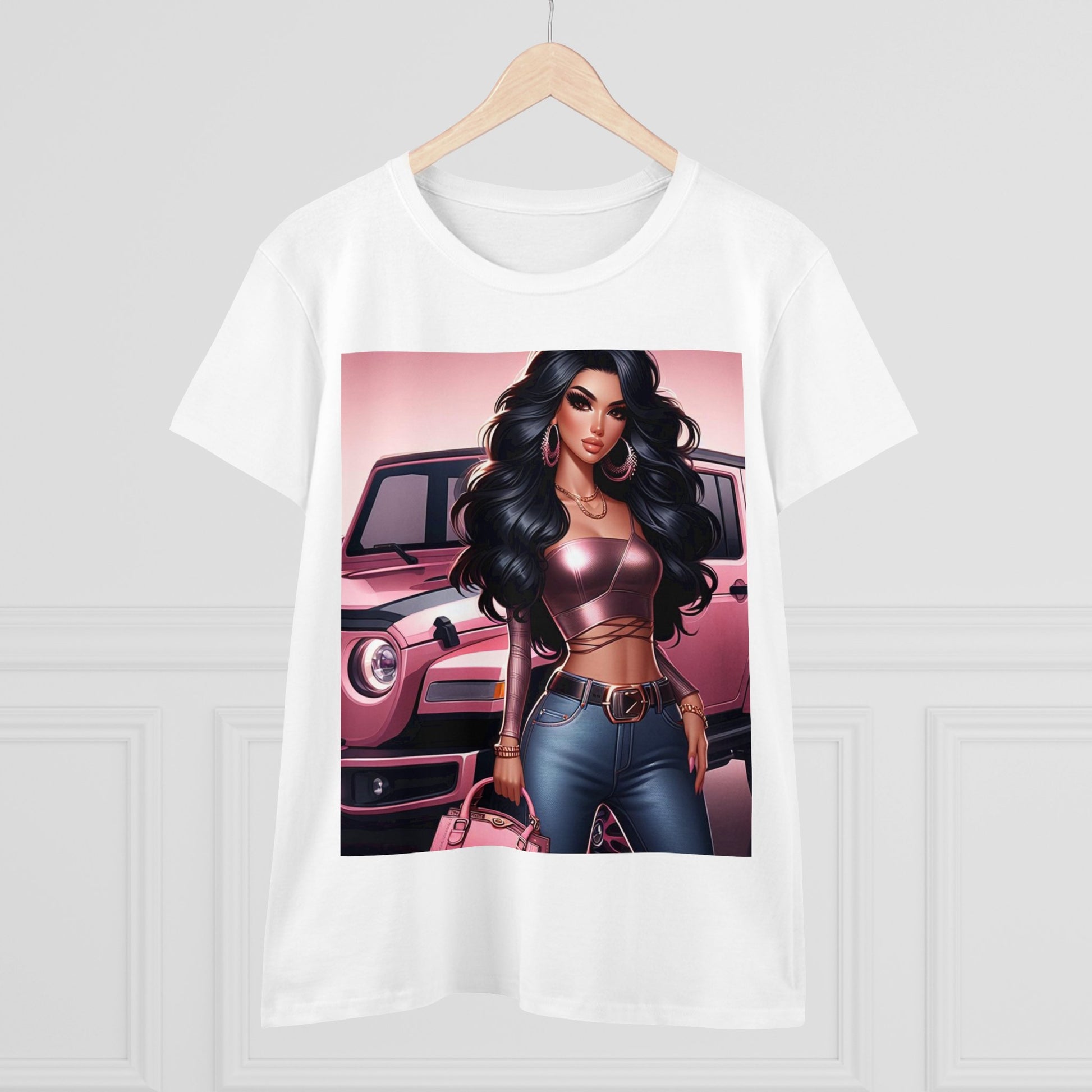 Pink Luxury T-Shirt T-Shirt Printify