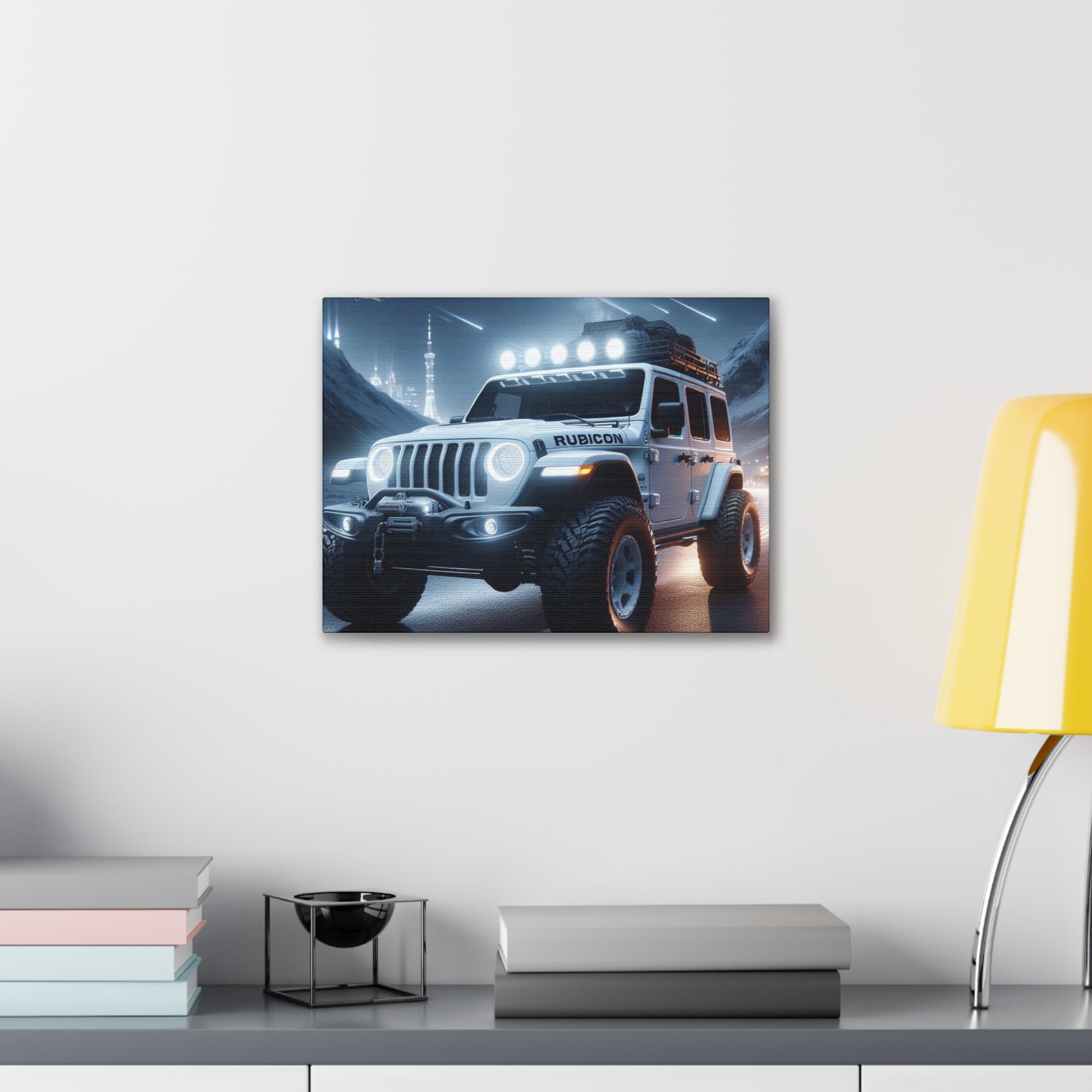 White Rubicon Canvas Canvas Printify 16″ x 12″ (Horizontal) 0.75''