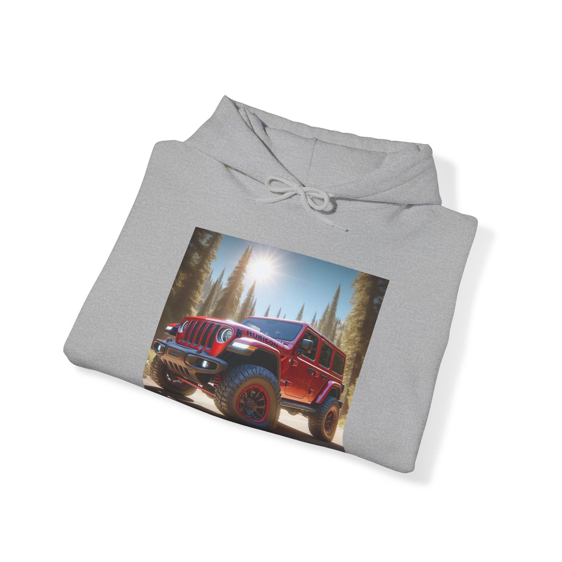 Red Rubicon Hoodie Hoodie Printify