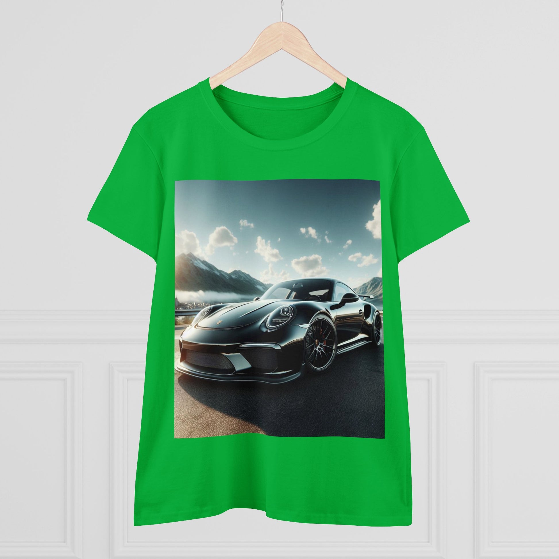 Black Porsche T-Shirt T-Shirt Printify