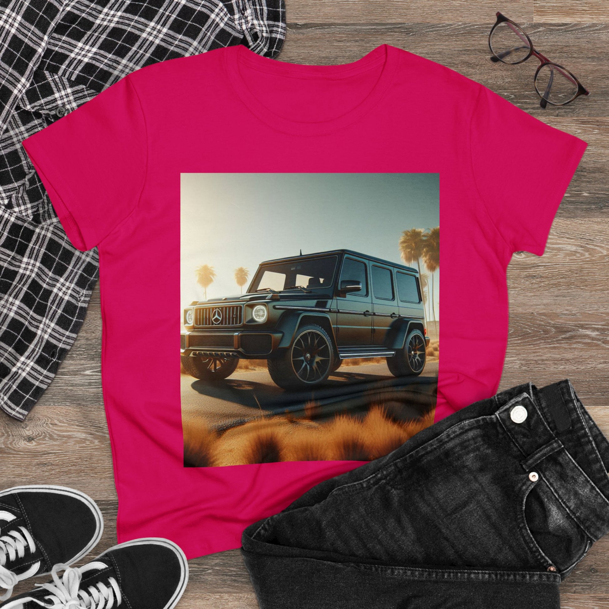 Black G-Wagon T-Shirts T-Shirt Printify