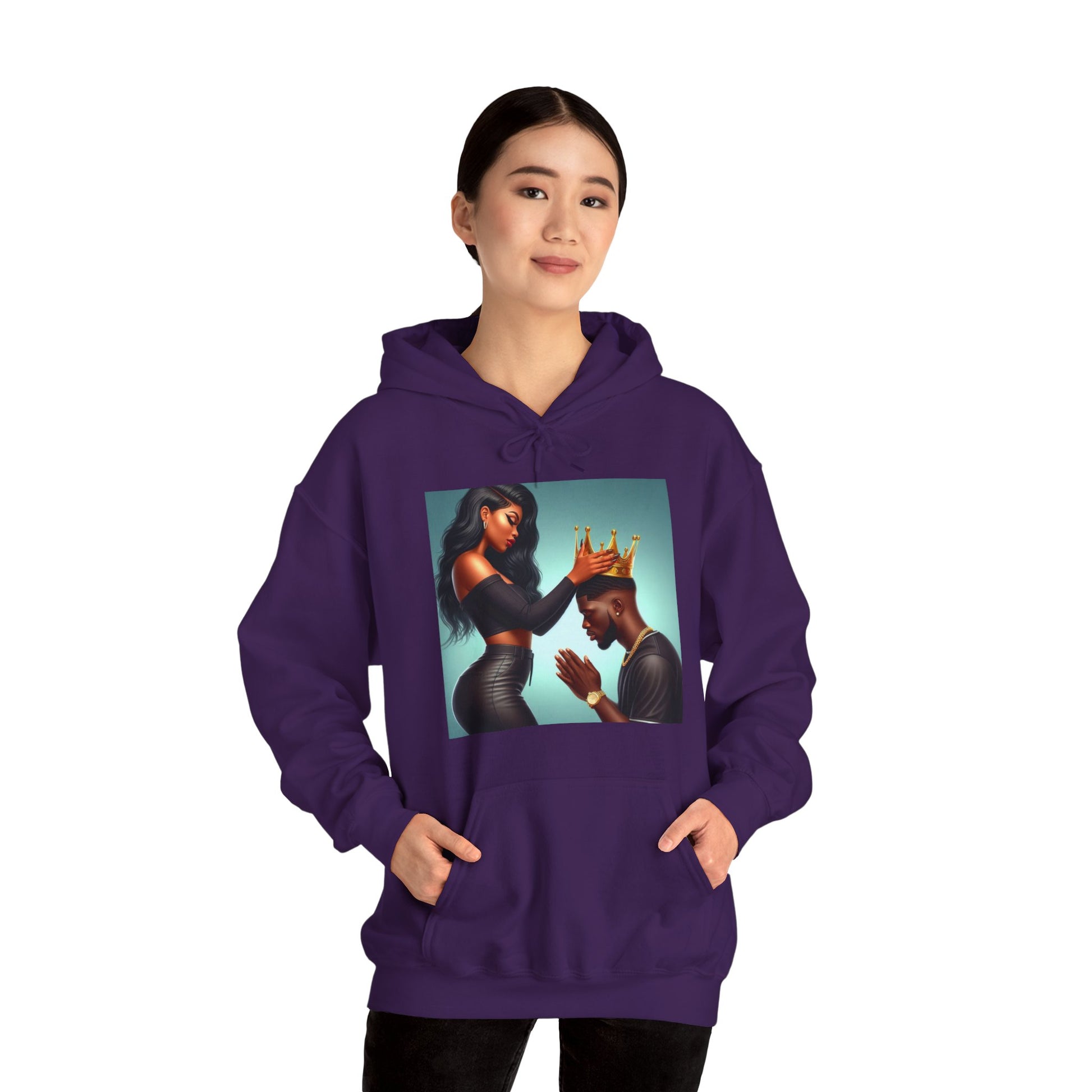 My King Hoodie Hoodie Printify