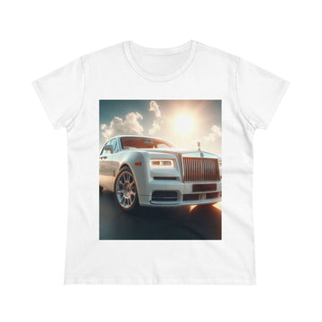 White Rolls Royce T-Shirt T-Shirt Printify White S