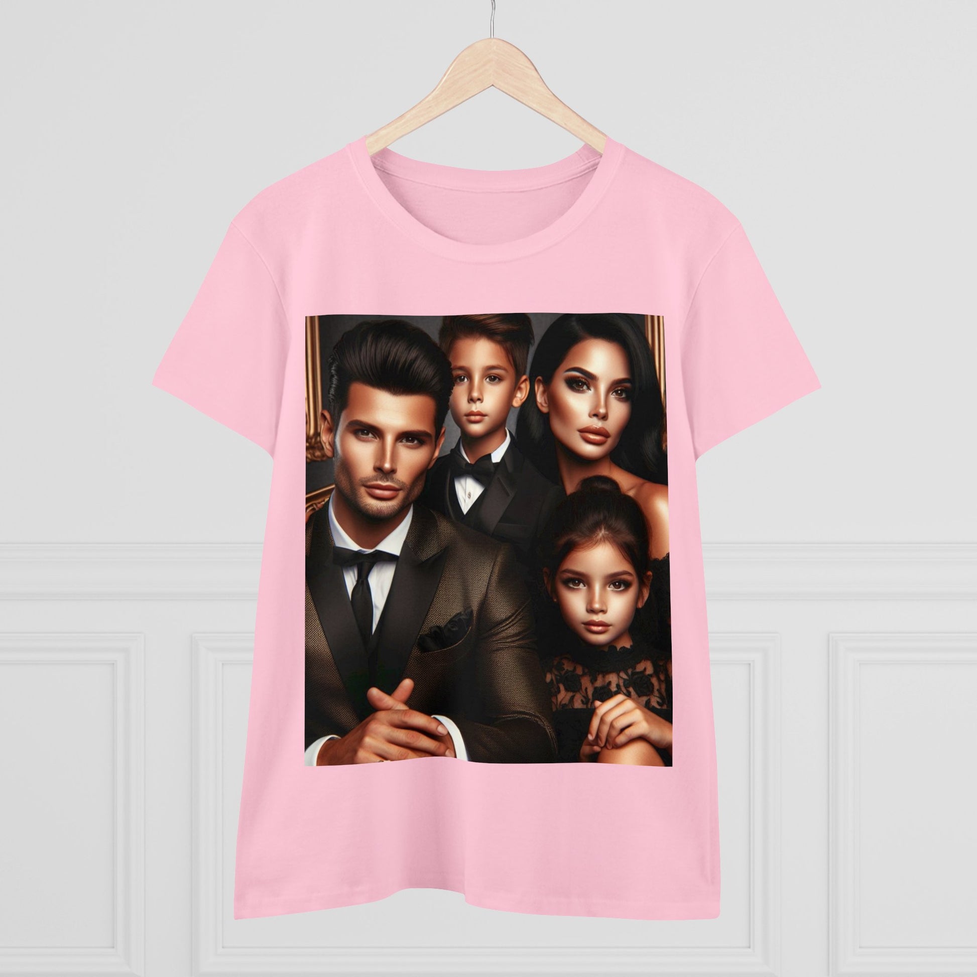 Family Portrait T-Shirt T-Shirt Printify