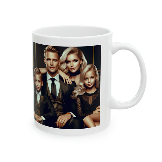 Family Portrait Mug Mug Printify