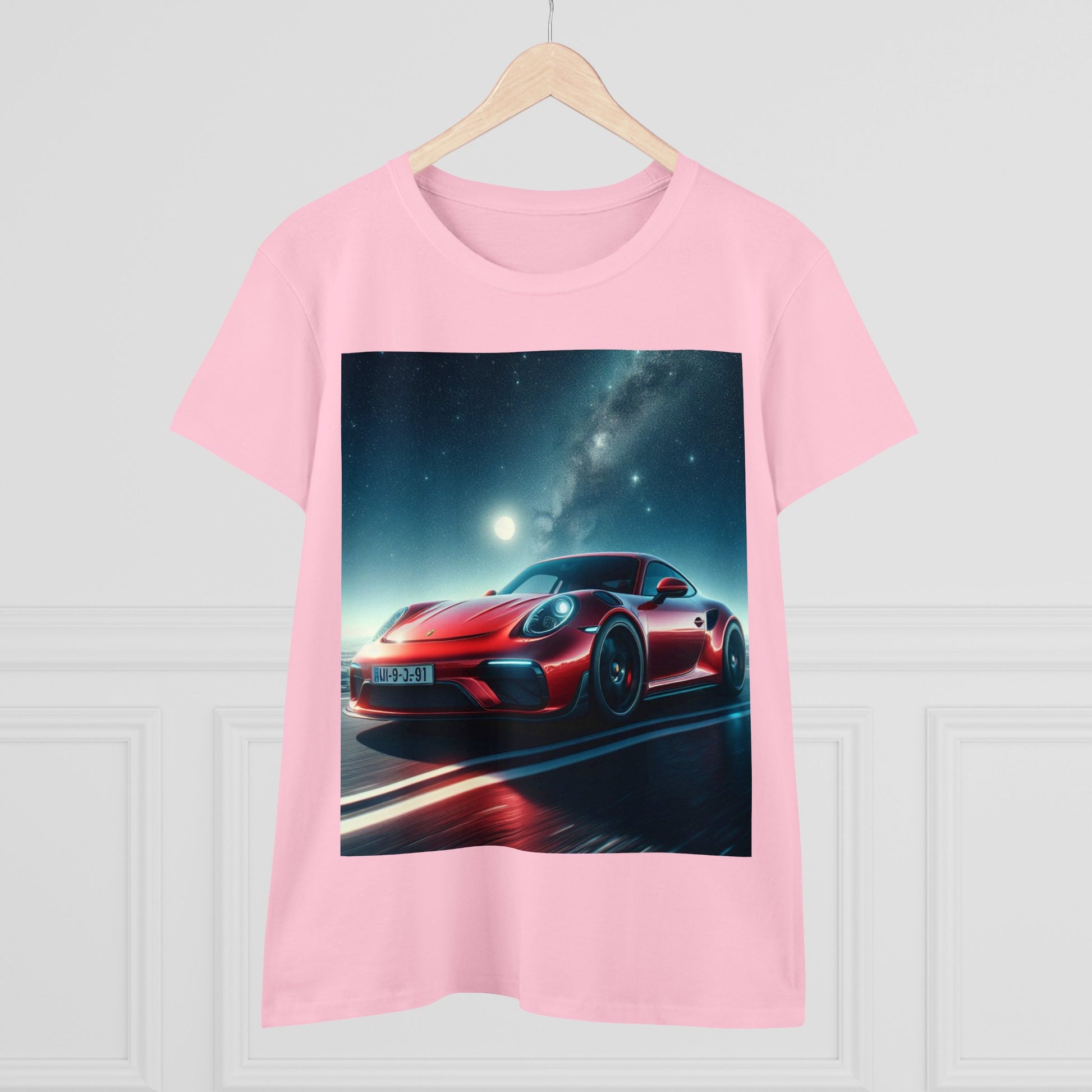 Red Porsche T-Shirt T-Shirt Printify